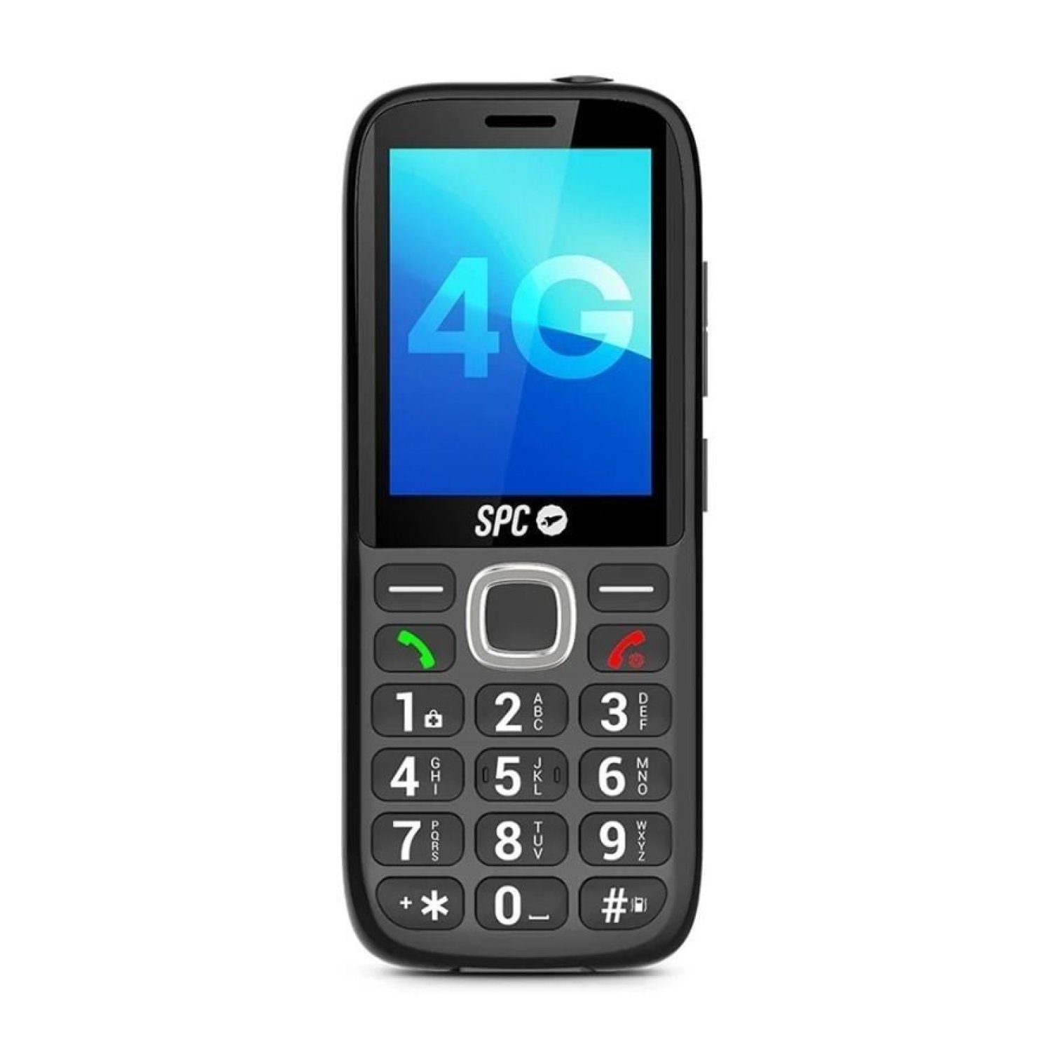 SPC Fortune 2 Max 4G · Móvil para Mayores · Negro