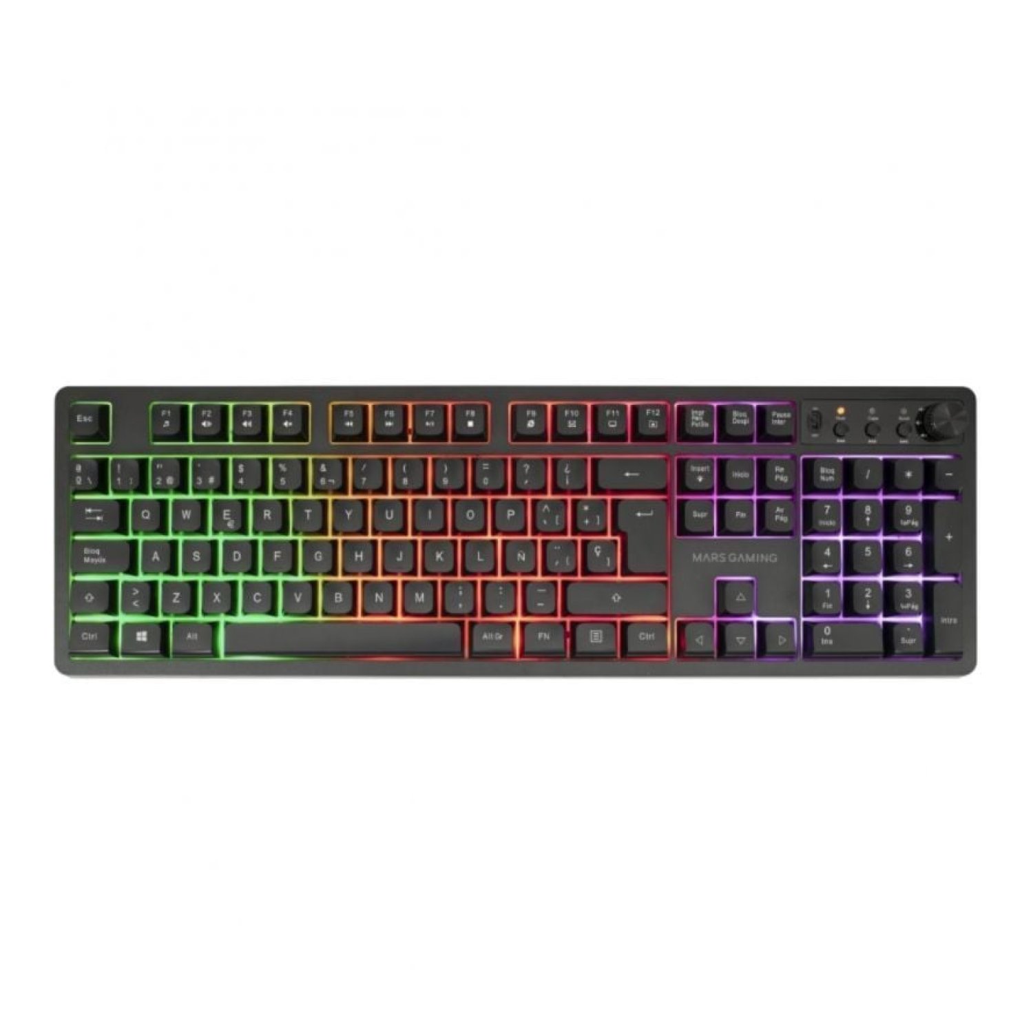 Mars Gaming · Pack Gaming Completo · Teclado + Ratón + Alfombrilla Inalámbricos