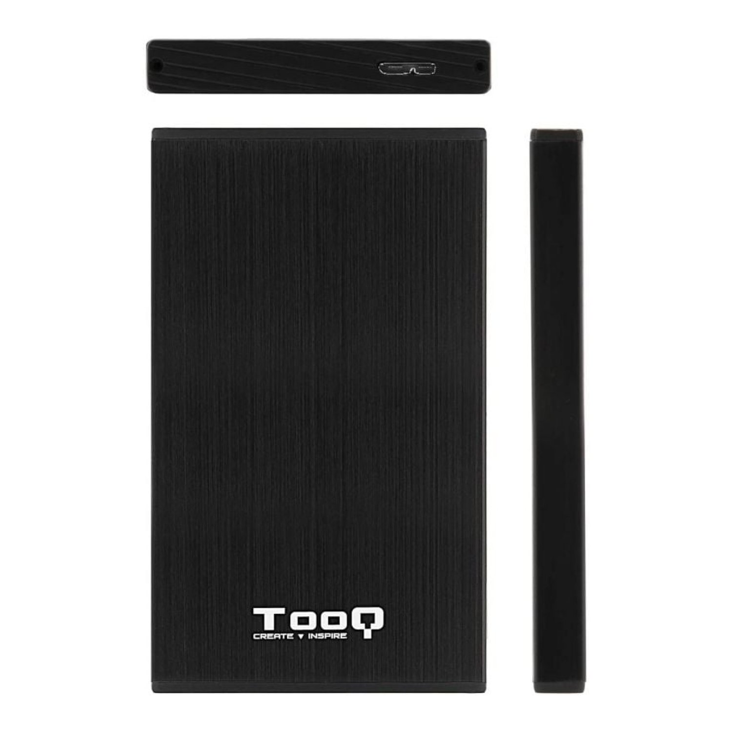 TooQ Caja Externa · 2,5" · USB 3.1