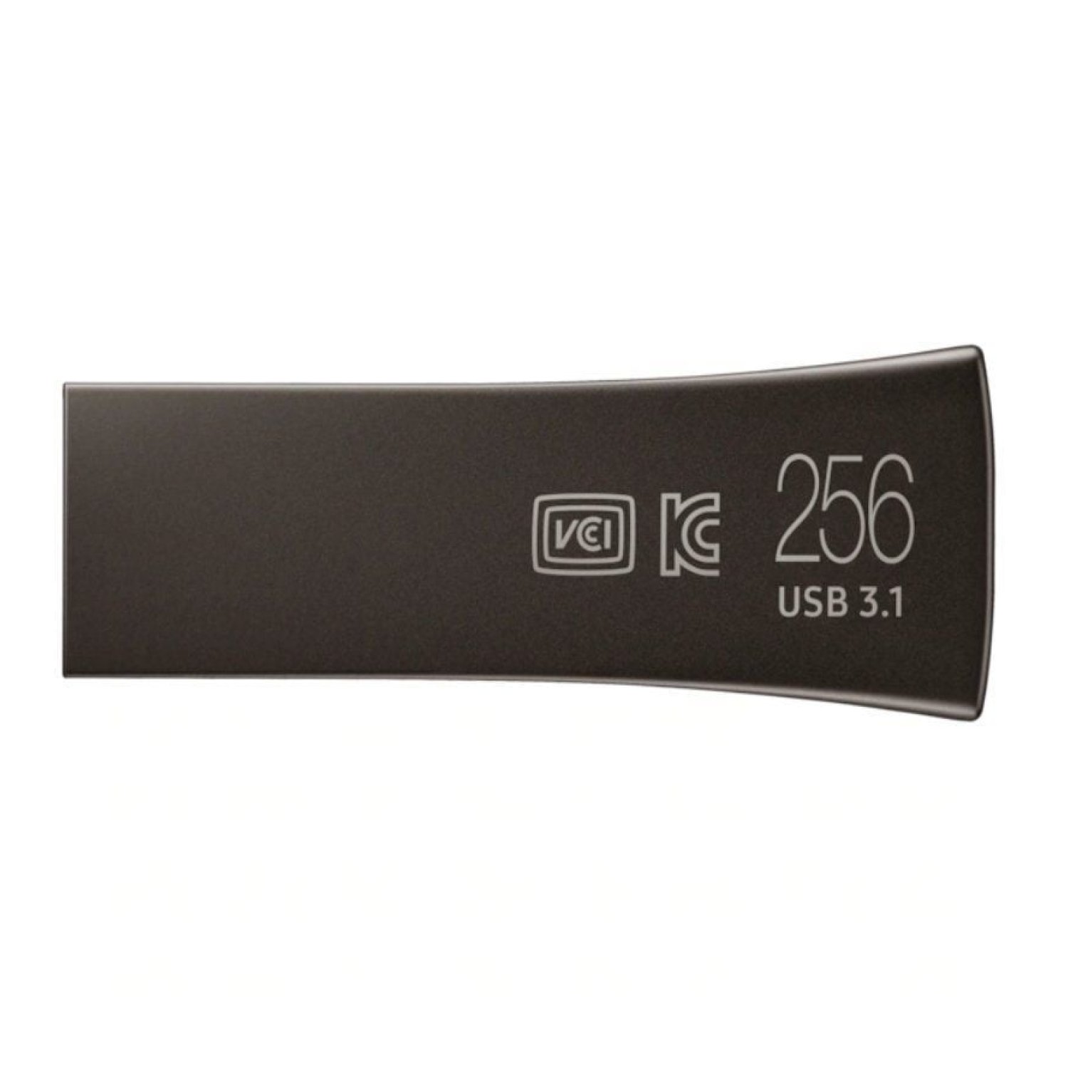 Samsung Bar Plus · Pendrive 256GB · USB 3.1 · Titan Gray