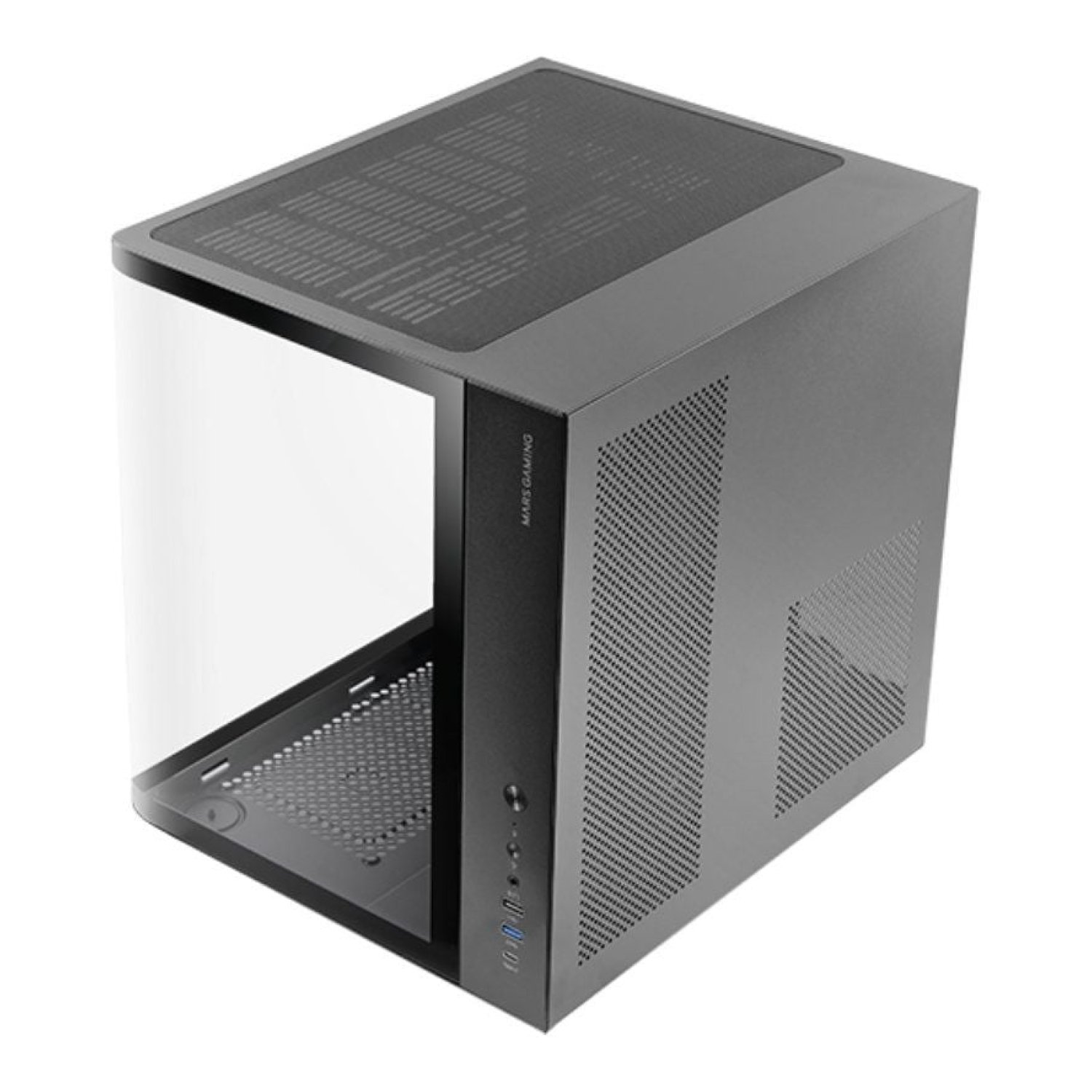 Mars Gaming MC-CURV · Caja Semitorre Gaming ATX · Diseño Curvo