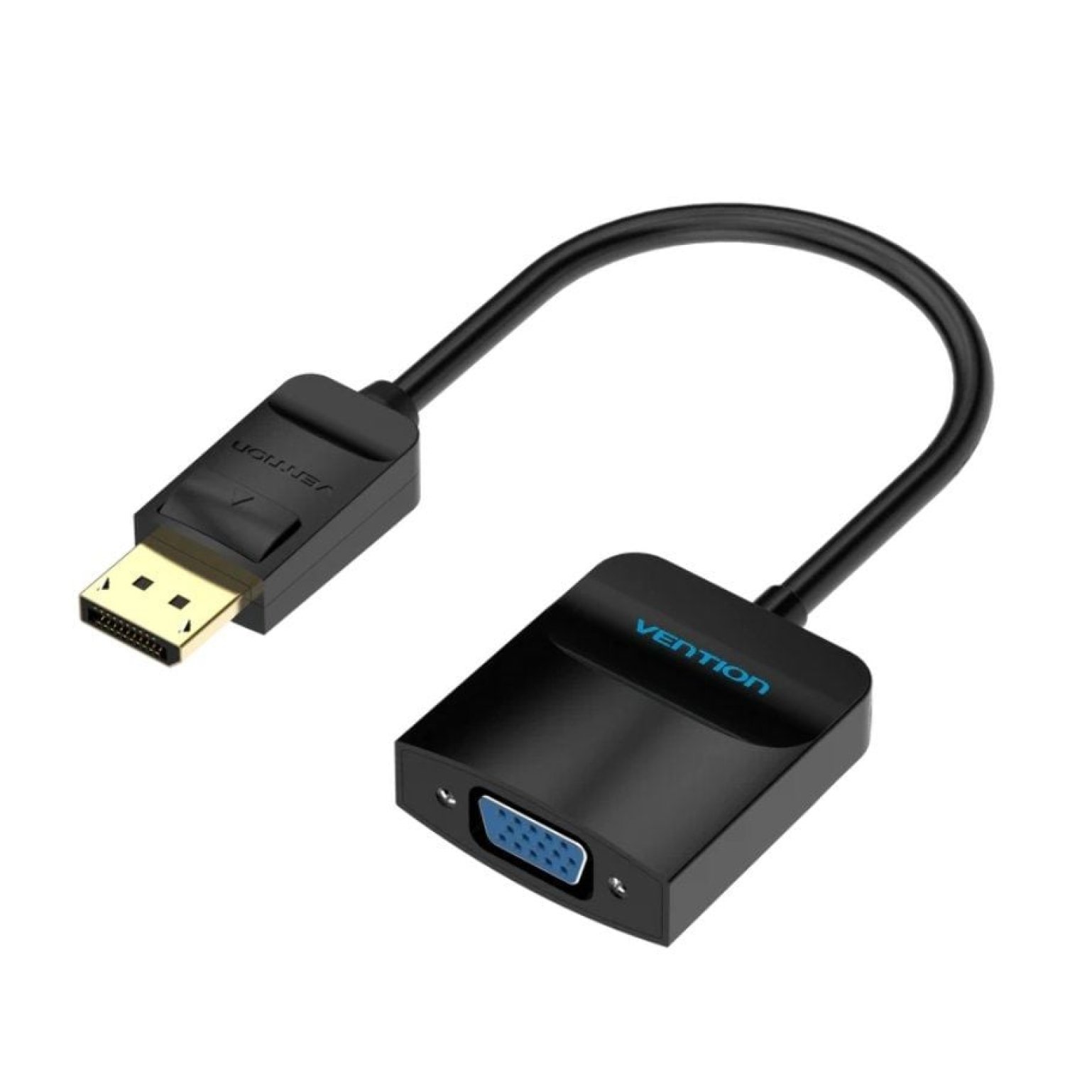 Vention Conversor DisplayPort a VGA · 15cm · Negro