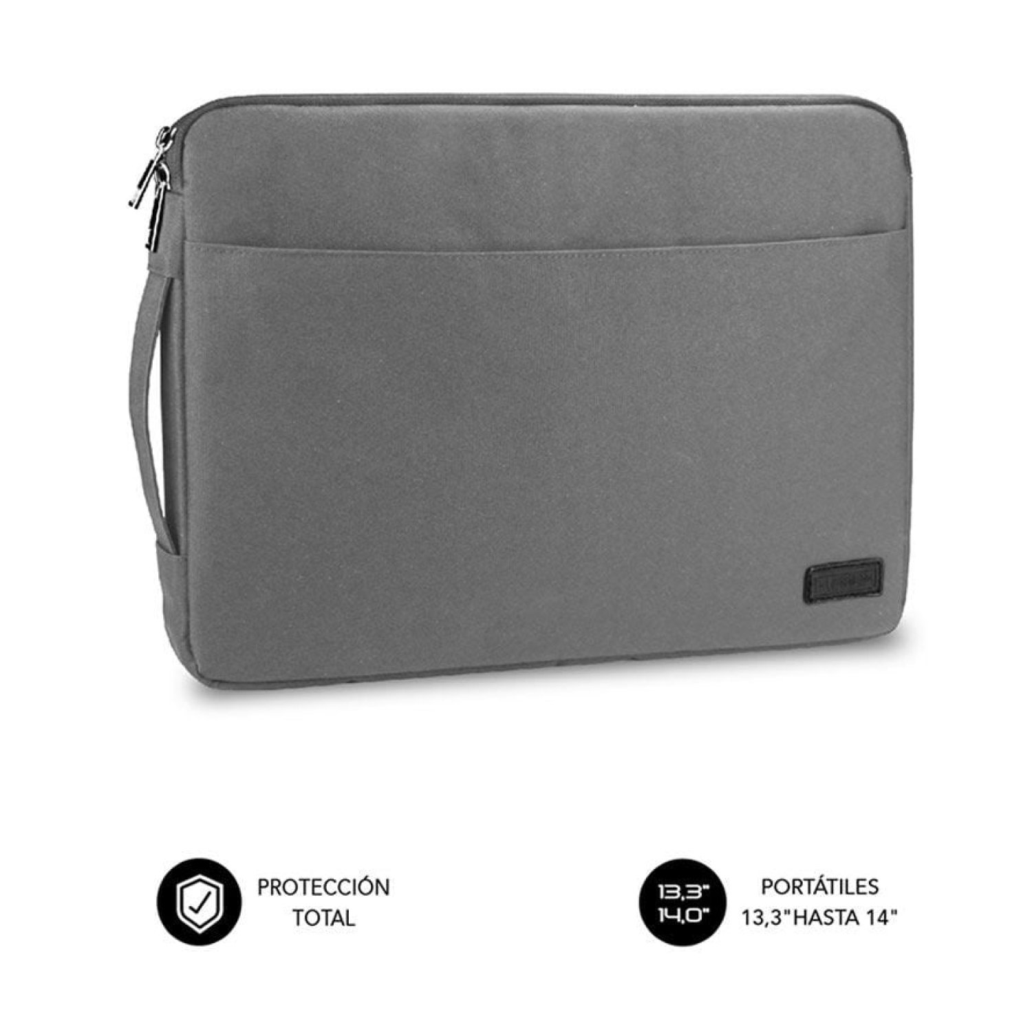 Subblim Urban Laptop Sleeve · Funda para Portátil 14" · Gris