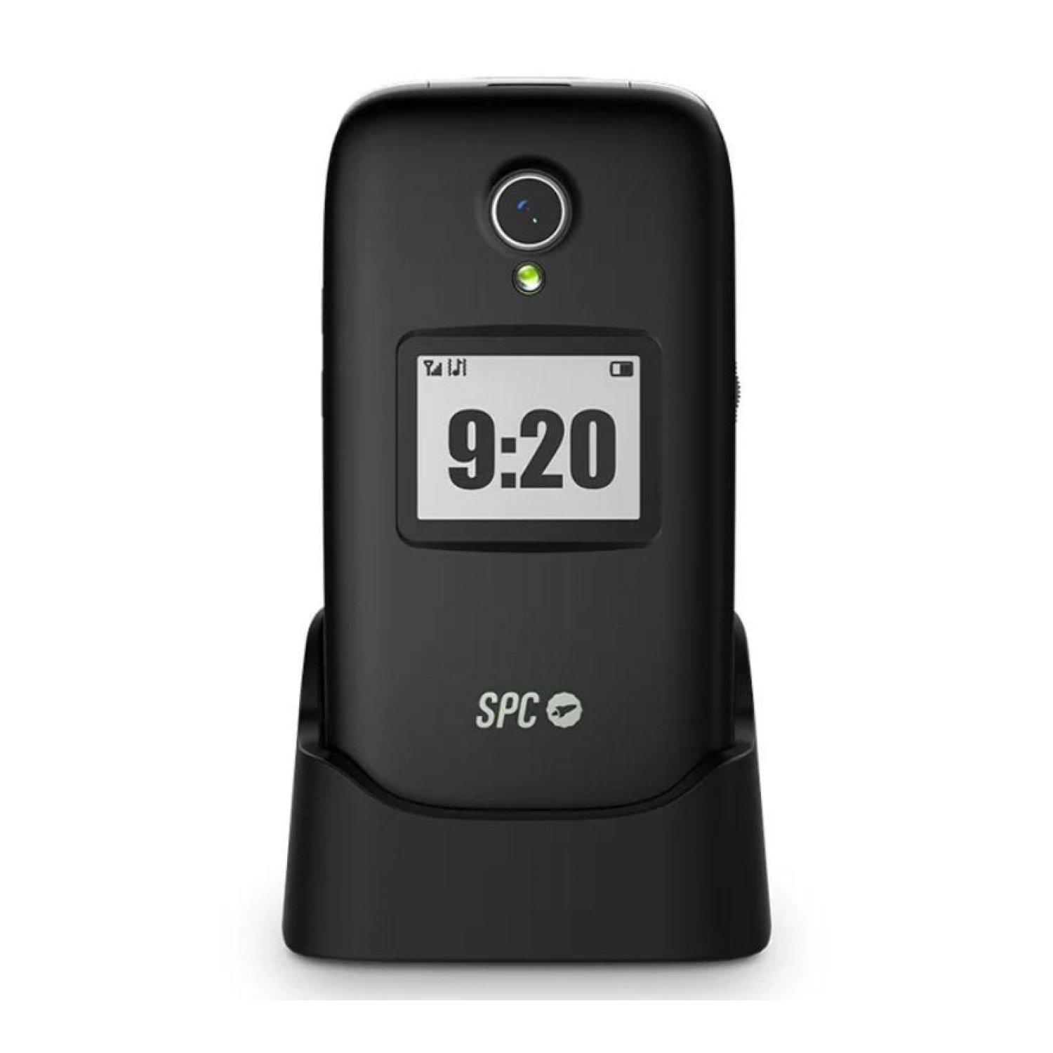 SPC Polaris · Móvil para Mayores · 4G · Negro