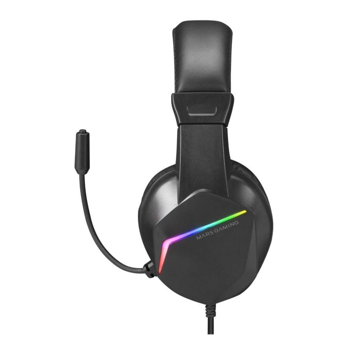 Mars Gaming MH122 · Auriculares Gaming · Micrófono · Jack 3.5 · Negros