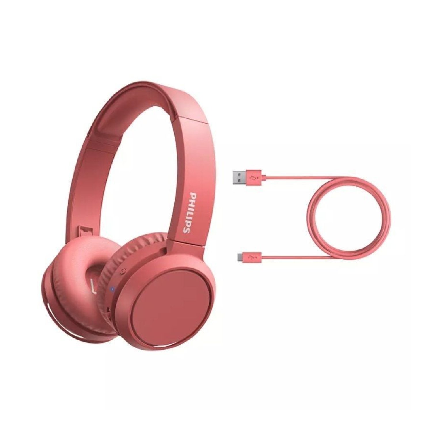 Philips TAH4205 · Auriculares Inalámbricos · Bluetooth · Micrófono · Rojos