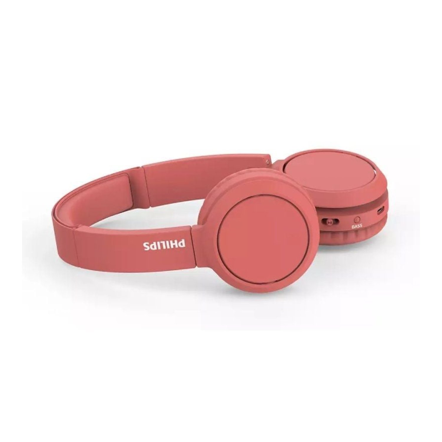Philips TAH4205 · Auriculares Inalámbricos · Bluetooth · Micrófono · Rojos