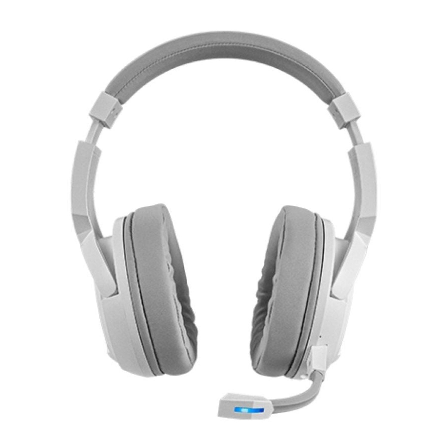 Mars Gaming MHW100 · Auriculares Gaming Inalámbricos · Micrófono · Jack 3.5 · Blancos