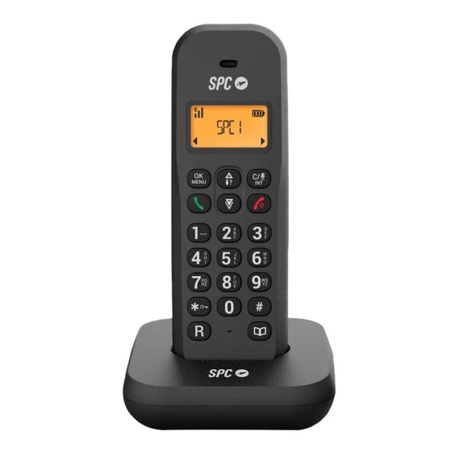 SPC Keops 7334N · Teléfono Inalámbrico · Negro