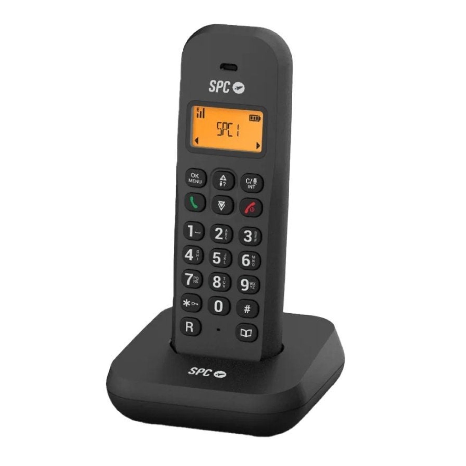 SPC Keops 7334N · Teléfono Inalámbrico · Negro