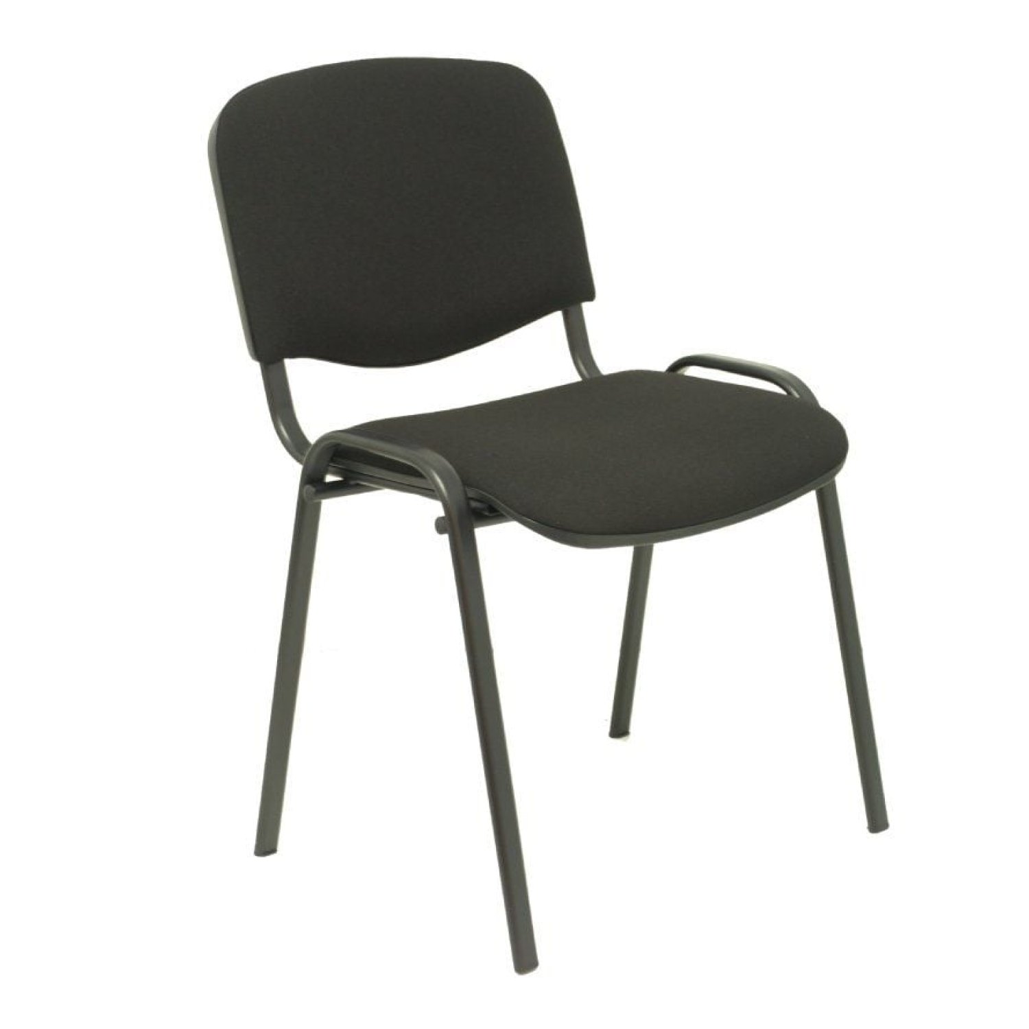 Piqueras y Crespo Iso Arán · Pack 4 Sillas Oficina · Negra · Ergonómica