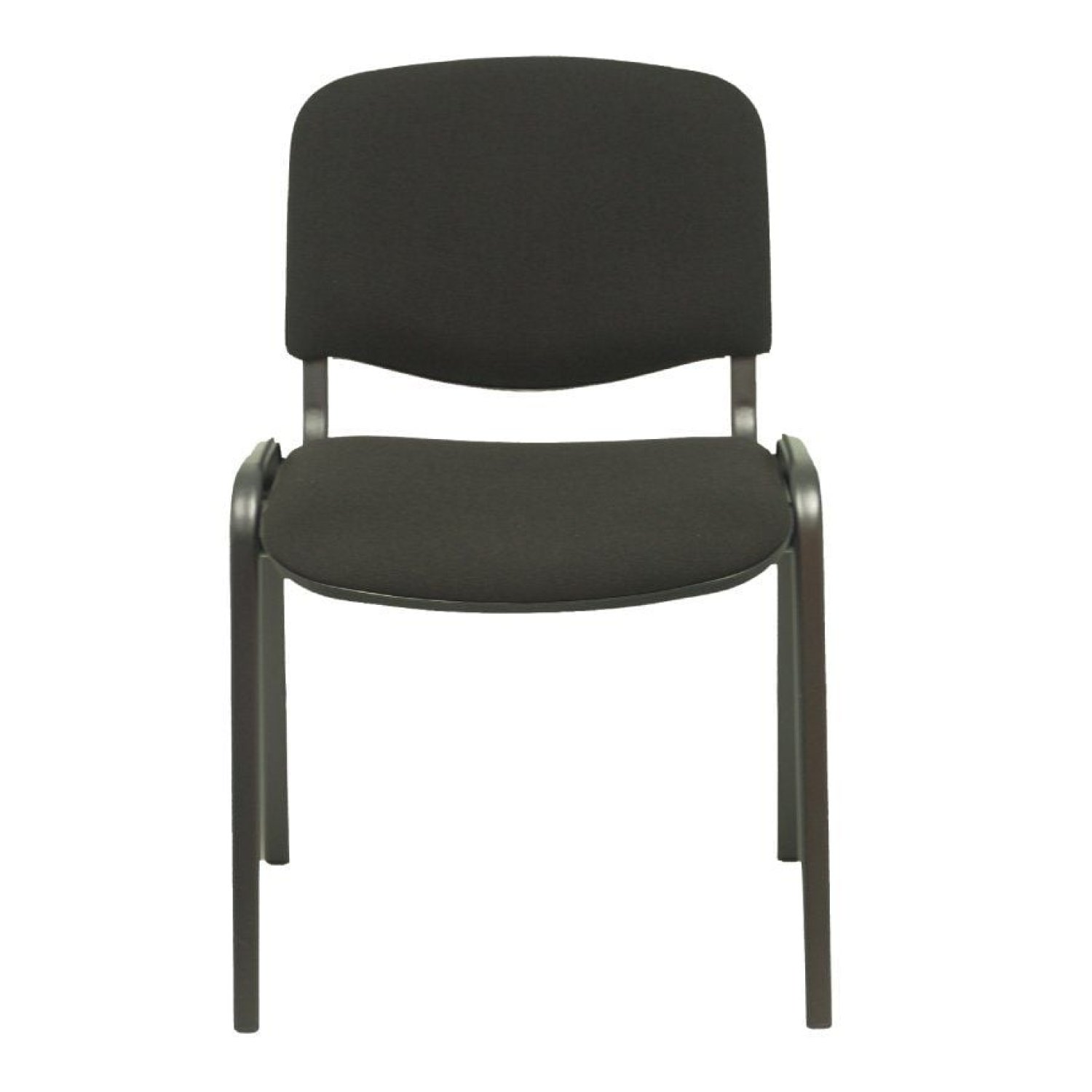 Piqueras y Crespo Iso Arán · Pack 4 Sillas Oficina · Negra · Ergonómica