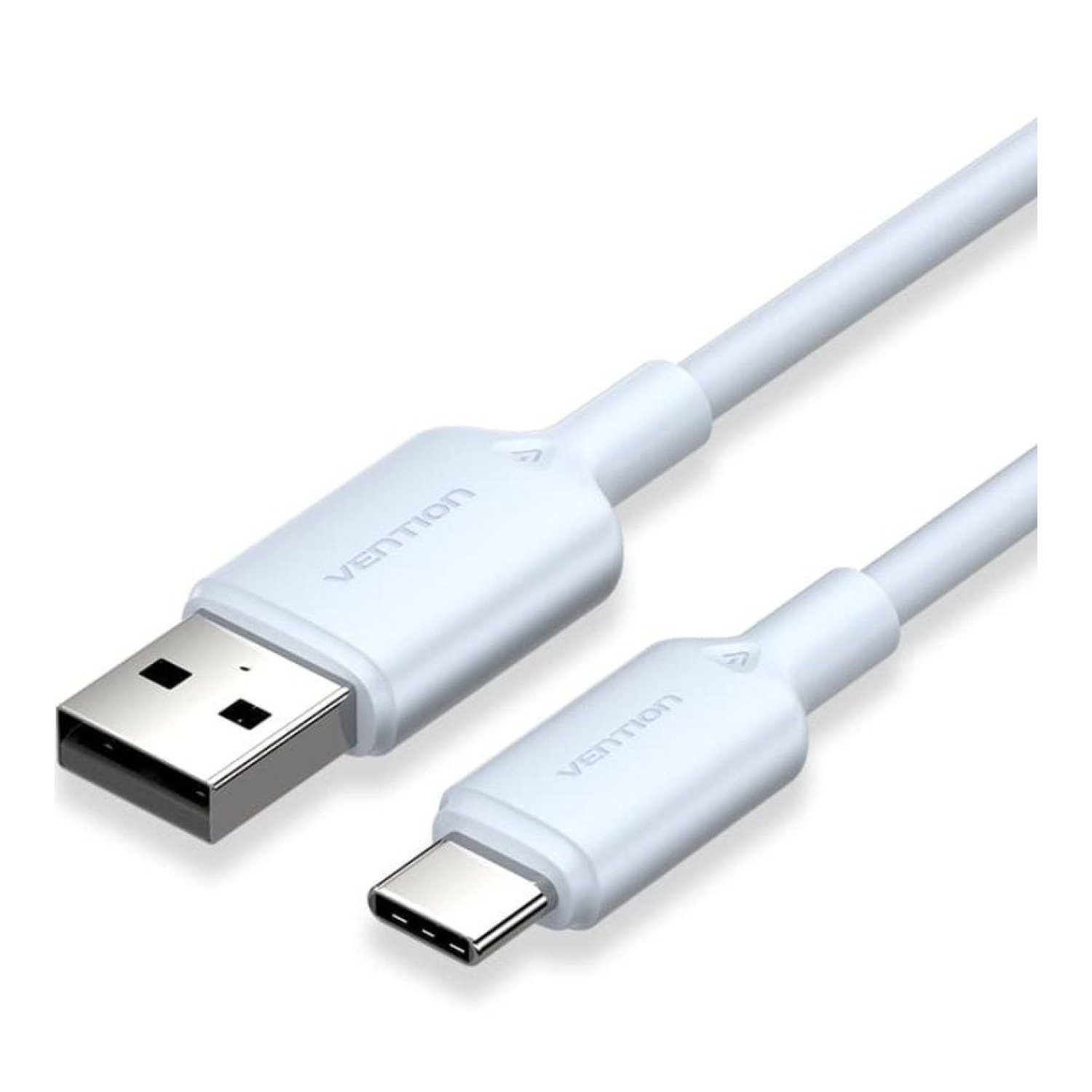 Cable USB 2.0 Tipo-C Vention CTQLF/ USB Tipo-C Macho - USB Macho/ Hasta 60W/ 480Mbps/ 1m/ Azul