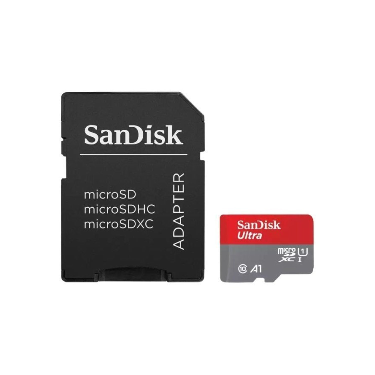 SanDisk Ultra microSD XC 64GB · Clase 10 · 140MB/s · Con Adaptador