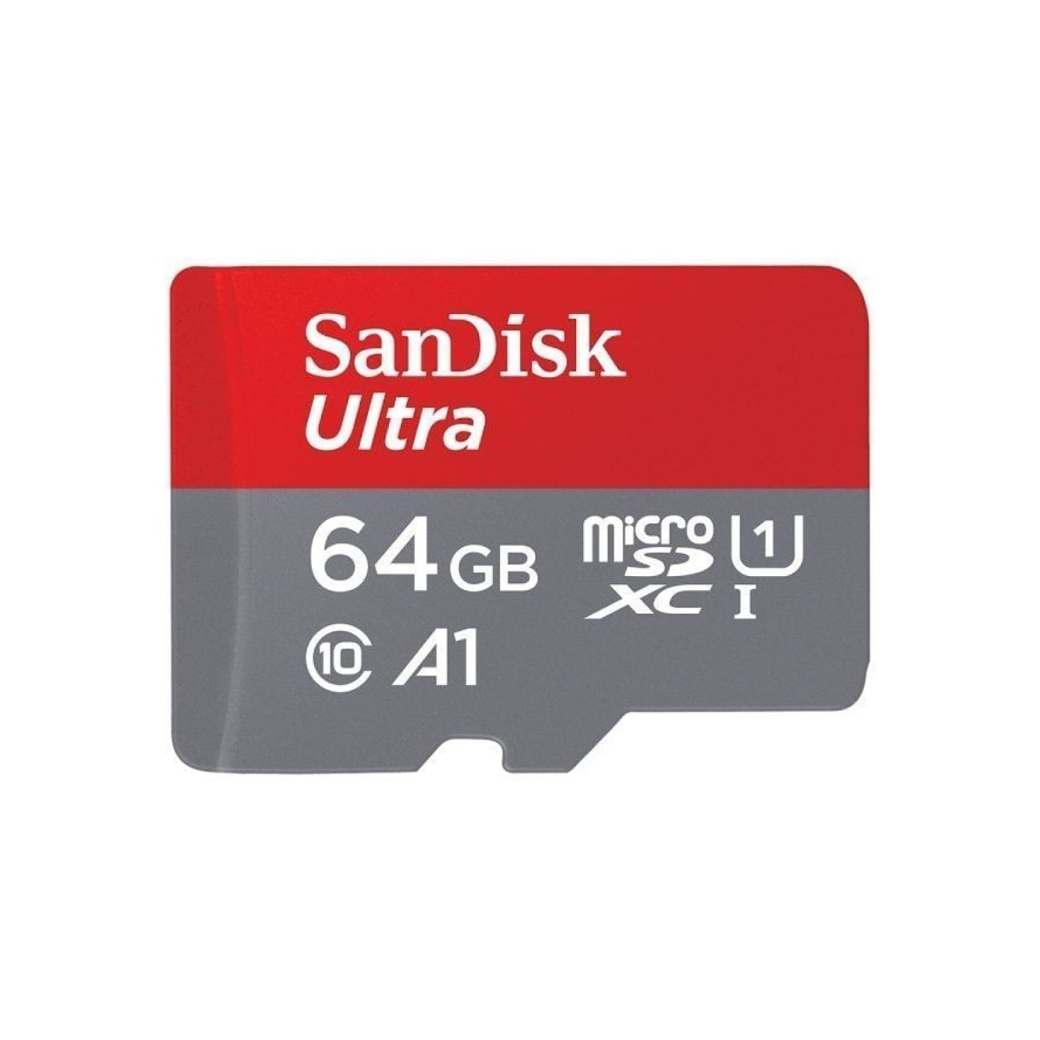 SanDisk Ultra microSD XC 64GB · Clase 10 · 140MB/s · Con Adaptador