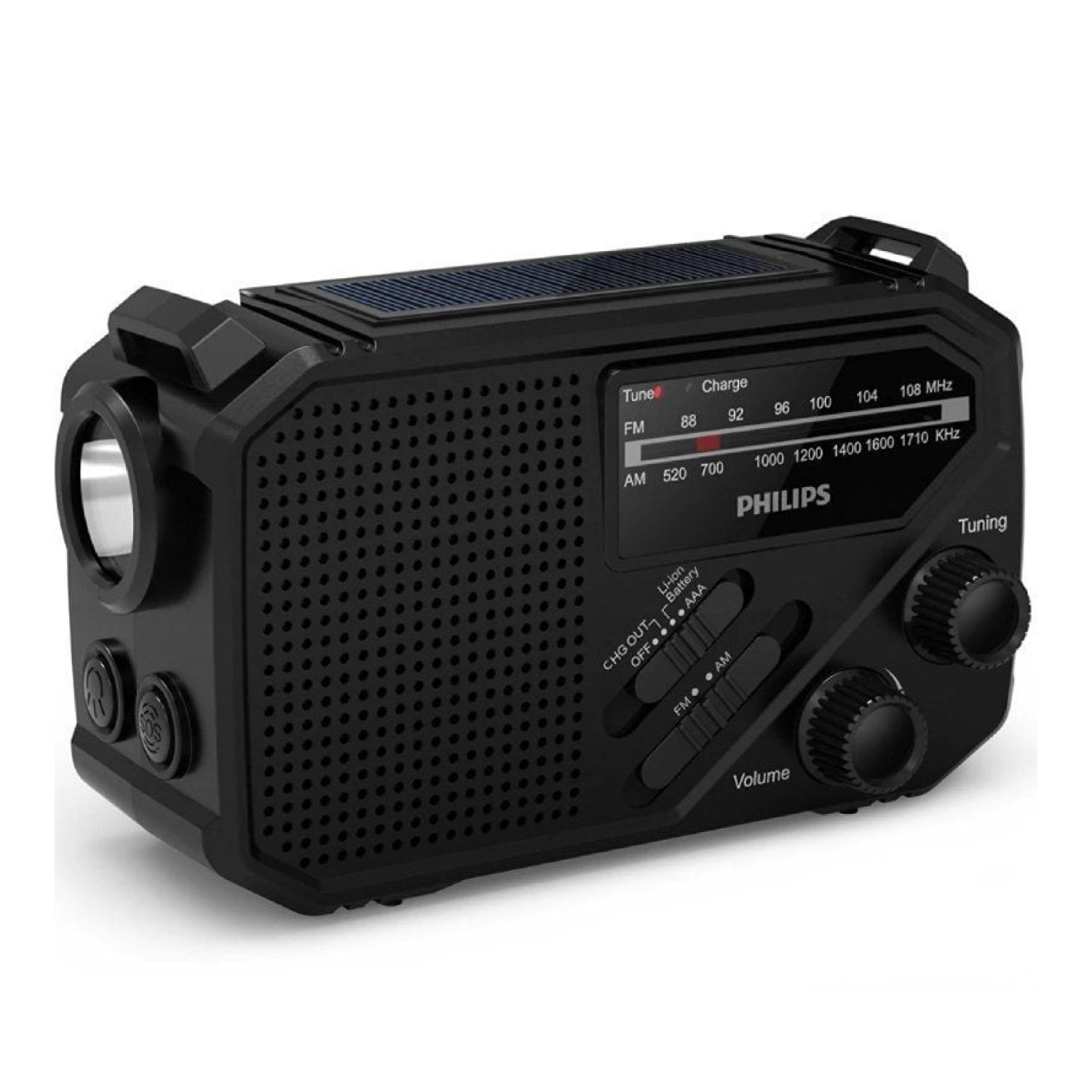 Philips TAR1609 · Radio Portátil · Negra