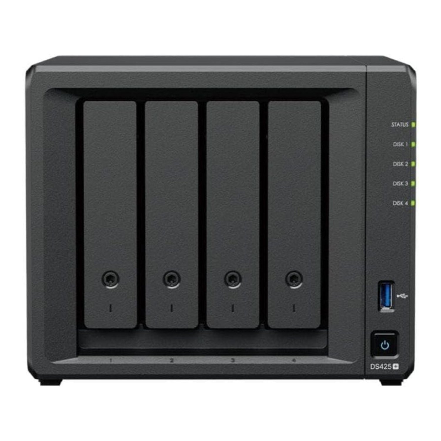Synology DiskStation DS425+ · NAS 4 Bahías · 2GB DDR4 · 3,5"/2,5" · Torre