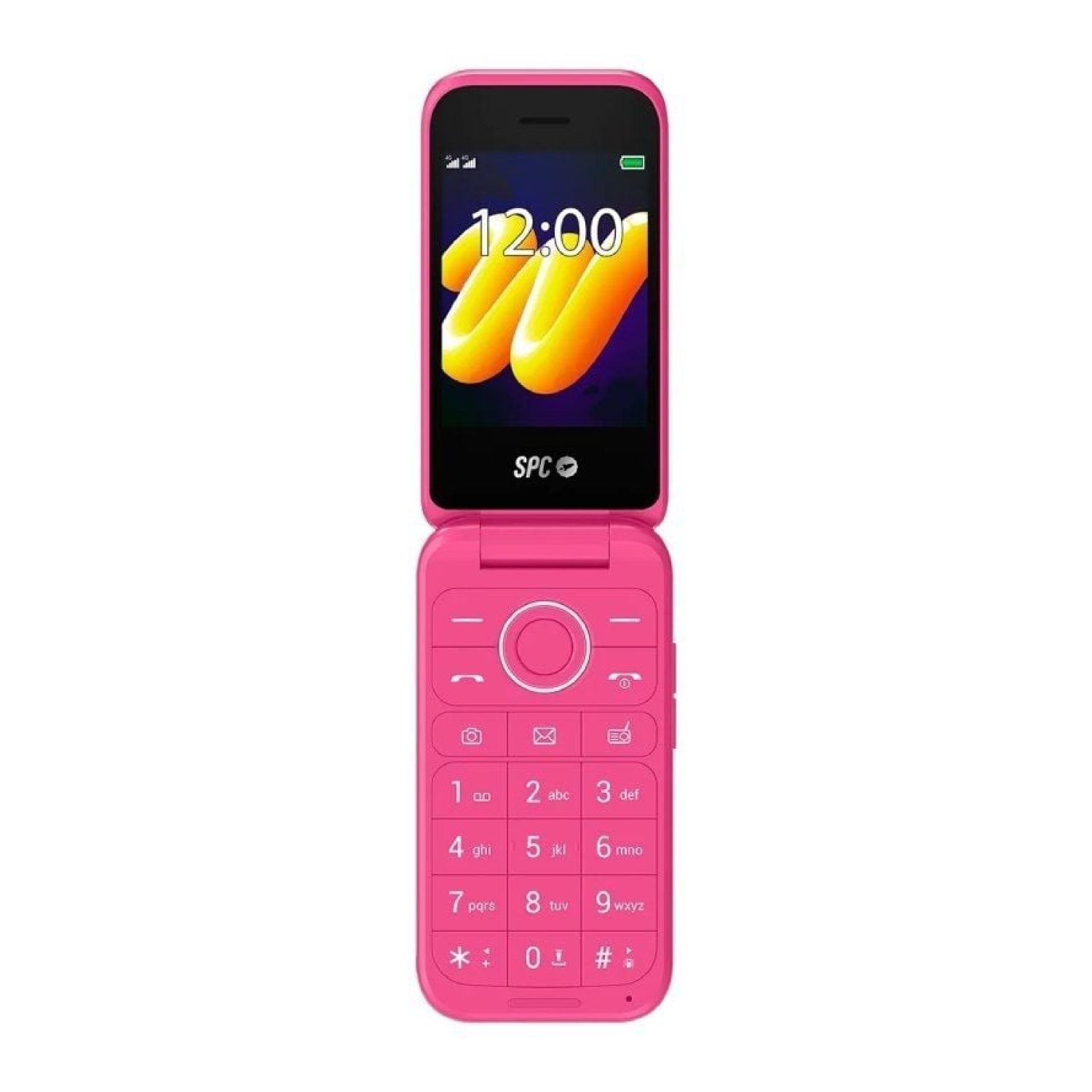 SPC Wild · Teléfono para Mayores · 4G · Rosa