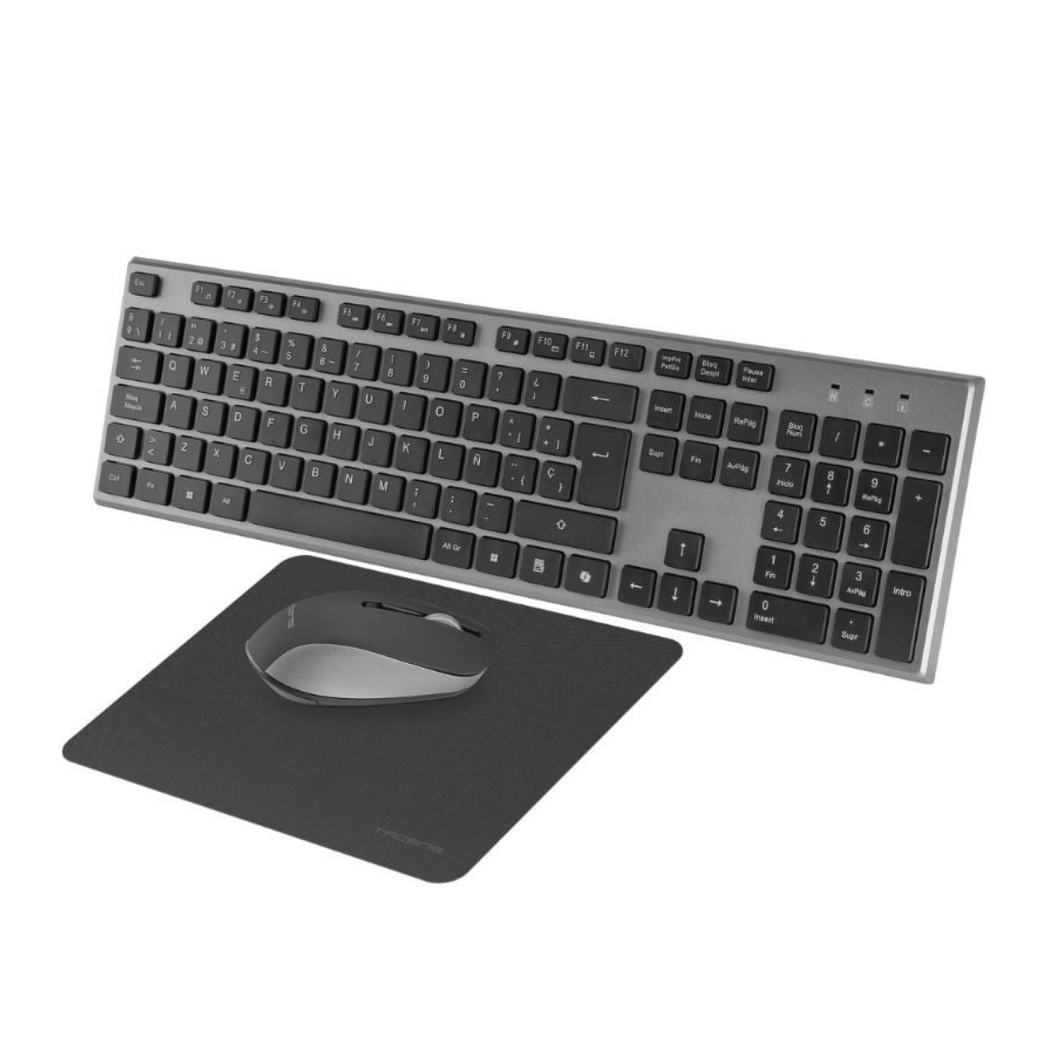Tacens Zenith · Pack Gaming · Teclado + Ratón Inalámbrico + Alfombrilla
