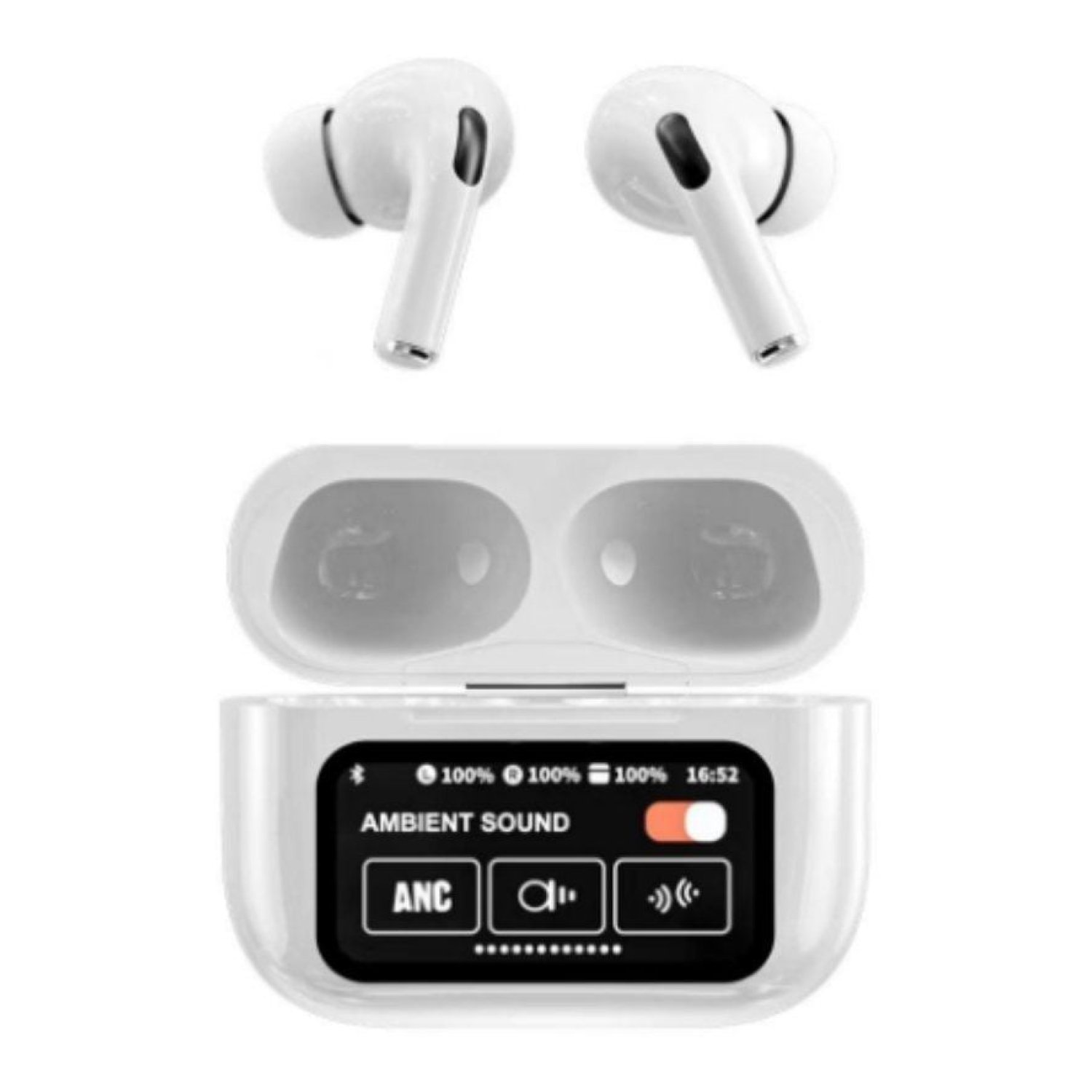 Qubo TWS-400WT · Auriculares Bluetooth · Estuche de Carga · 4h Autonomía · Blancos