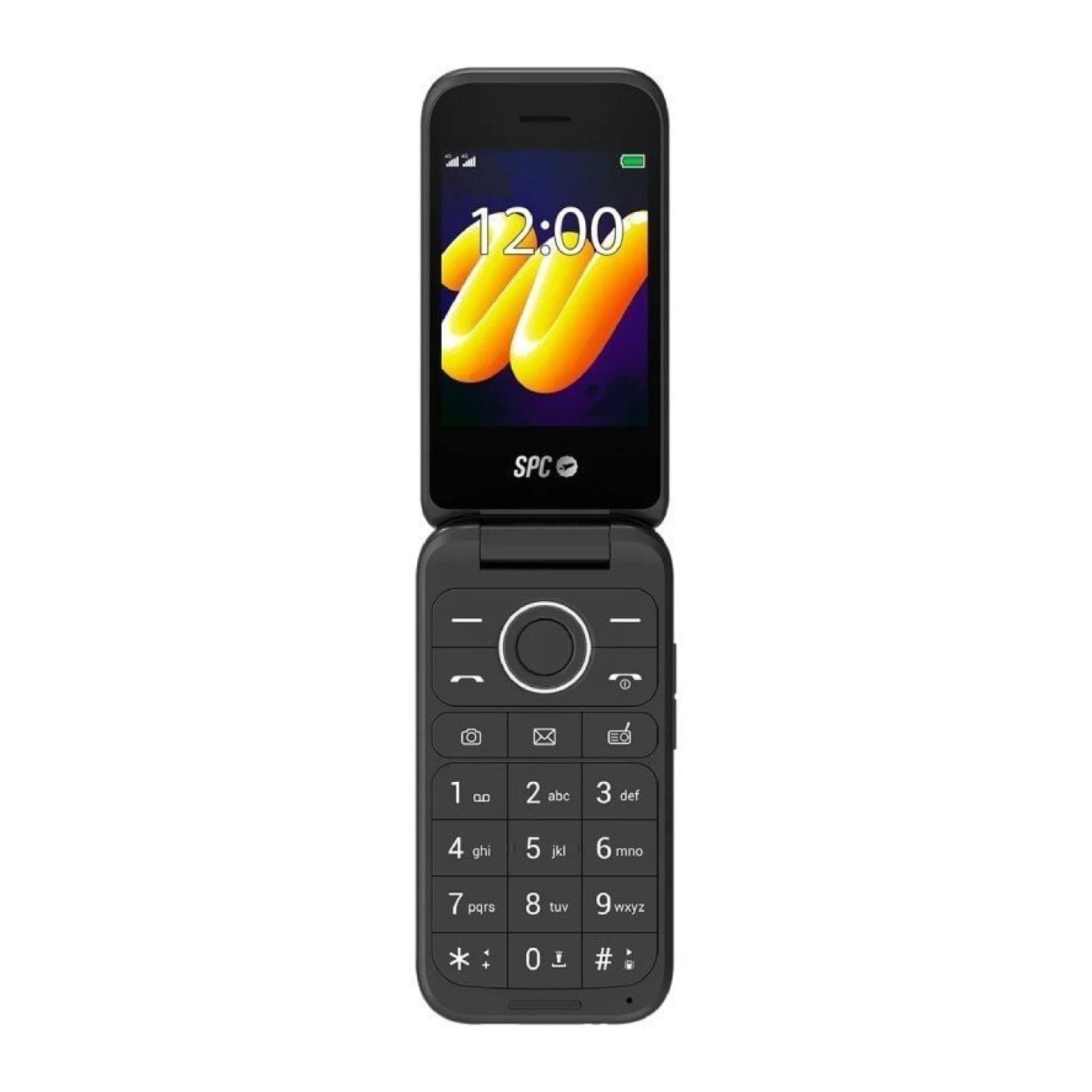 SPC Wild · Teléfono para Mayores · 4G · Negro
