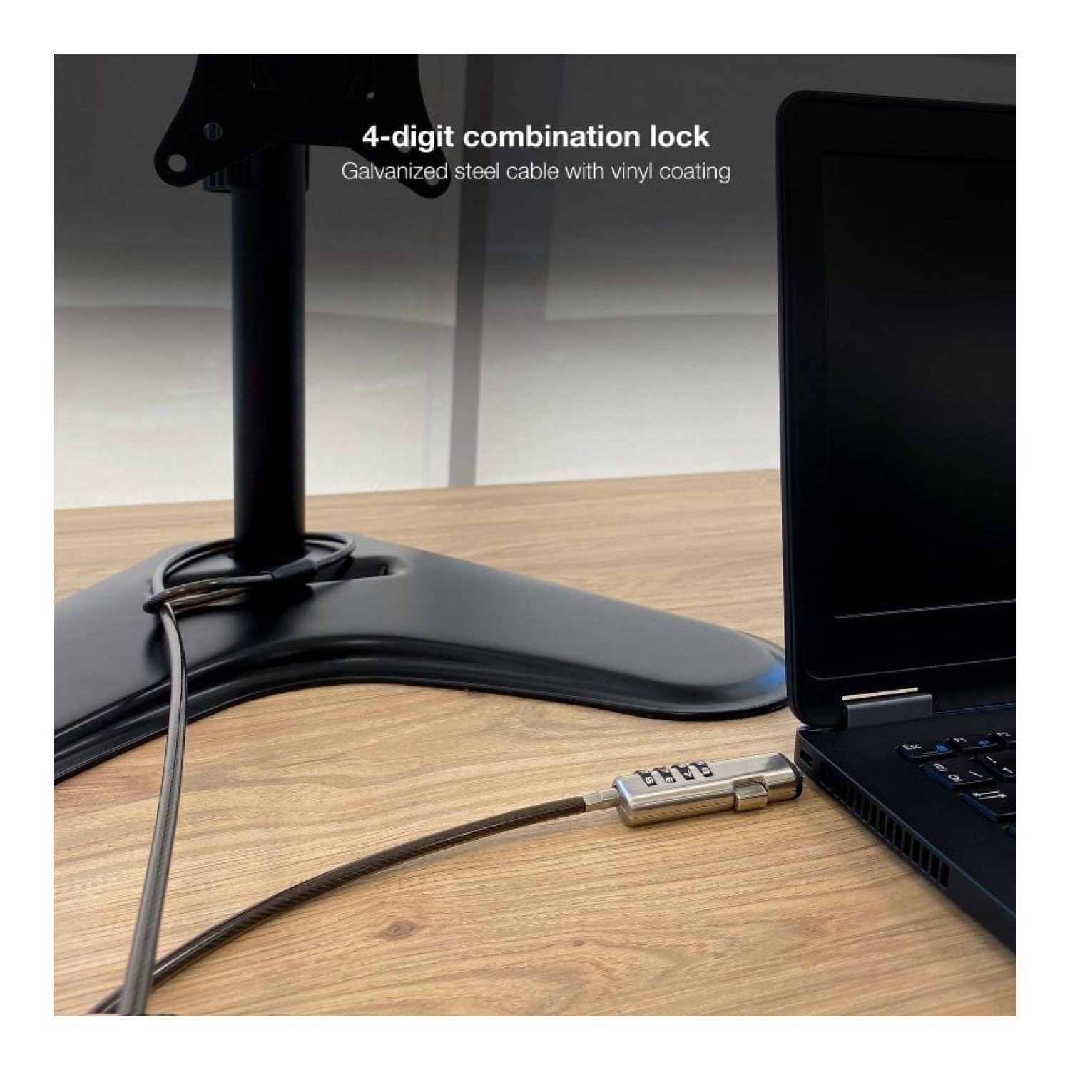 TooQ Cable Seguridad NANO Portátiles · 1,5m