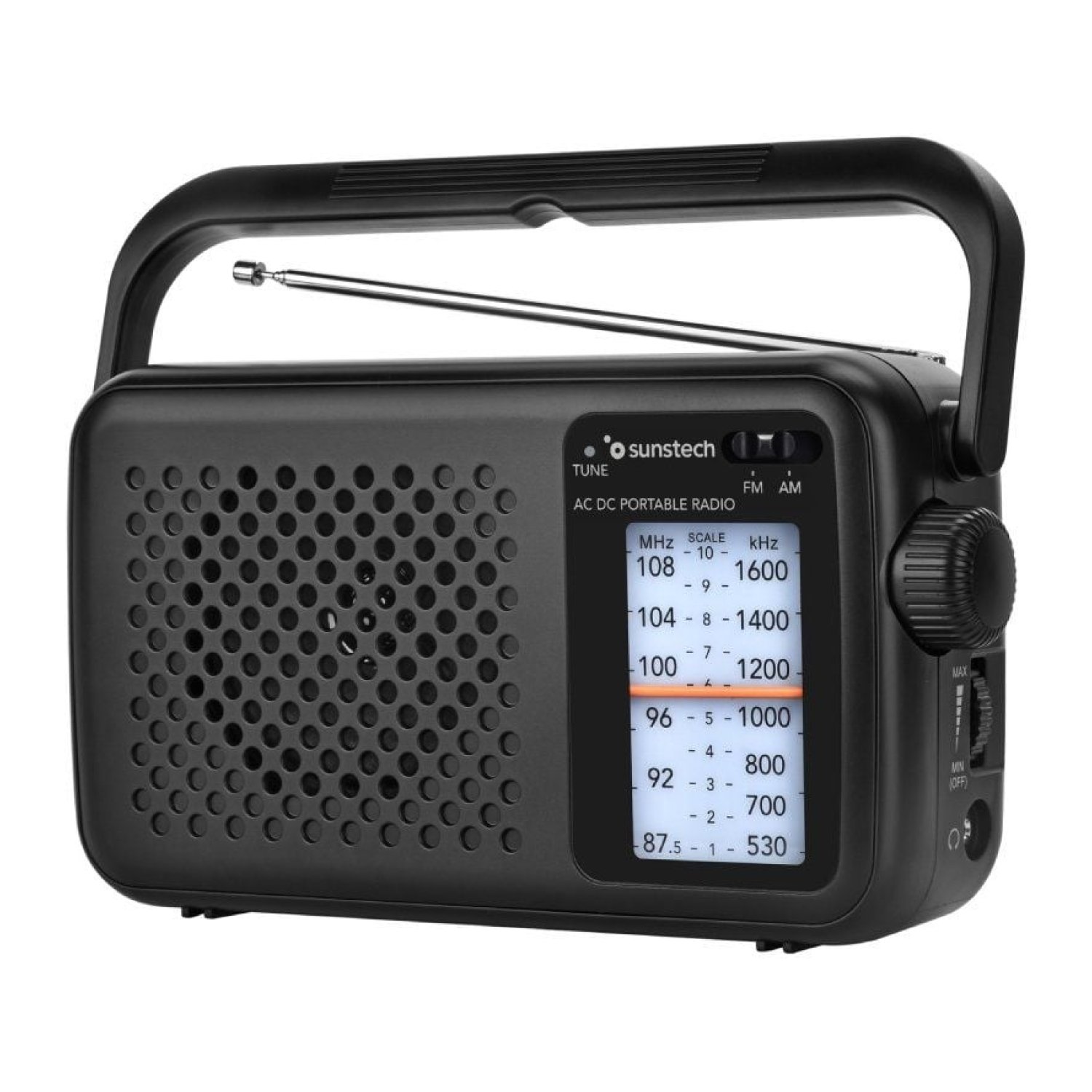 Sunstech RPS760 · Radio Portátil · Negra