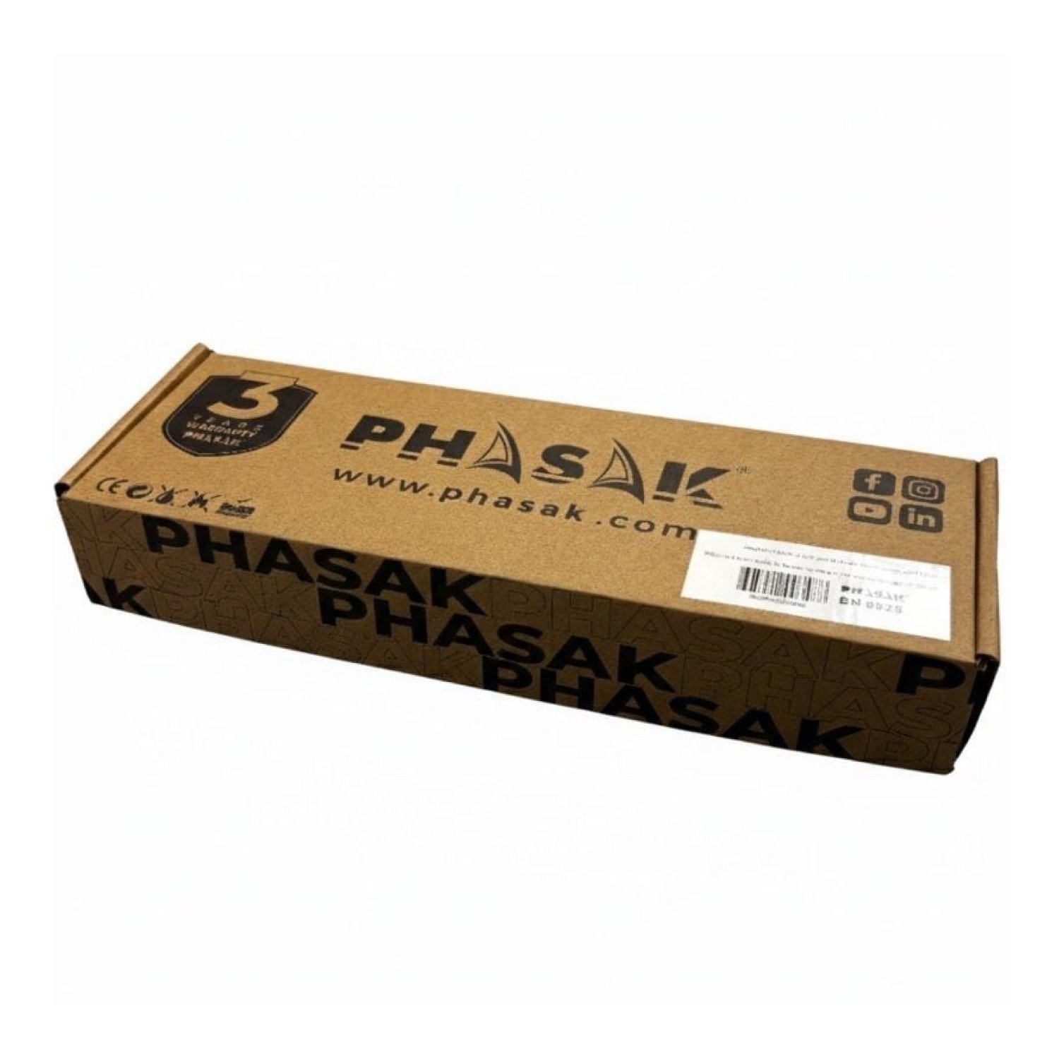 Phasak BN 0825 · Regleta 5 Tomas · Cable 1,8m · Azul