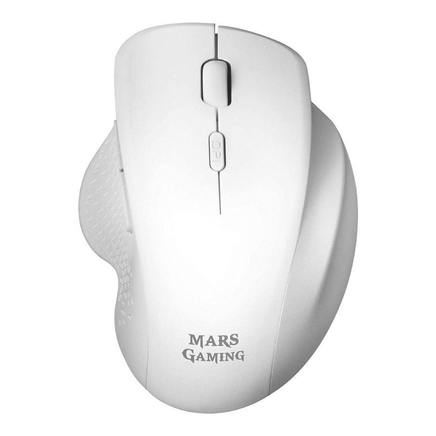 Mars Gaming MMWERGO · Ratón Inalámbrico · 3200 DPI · Blanco