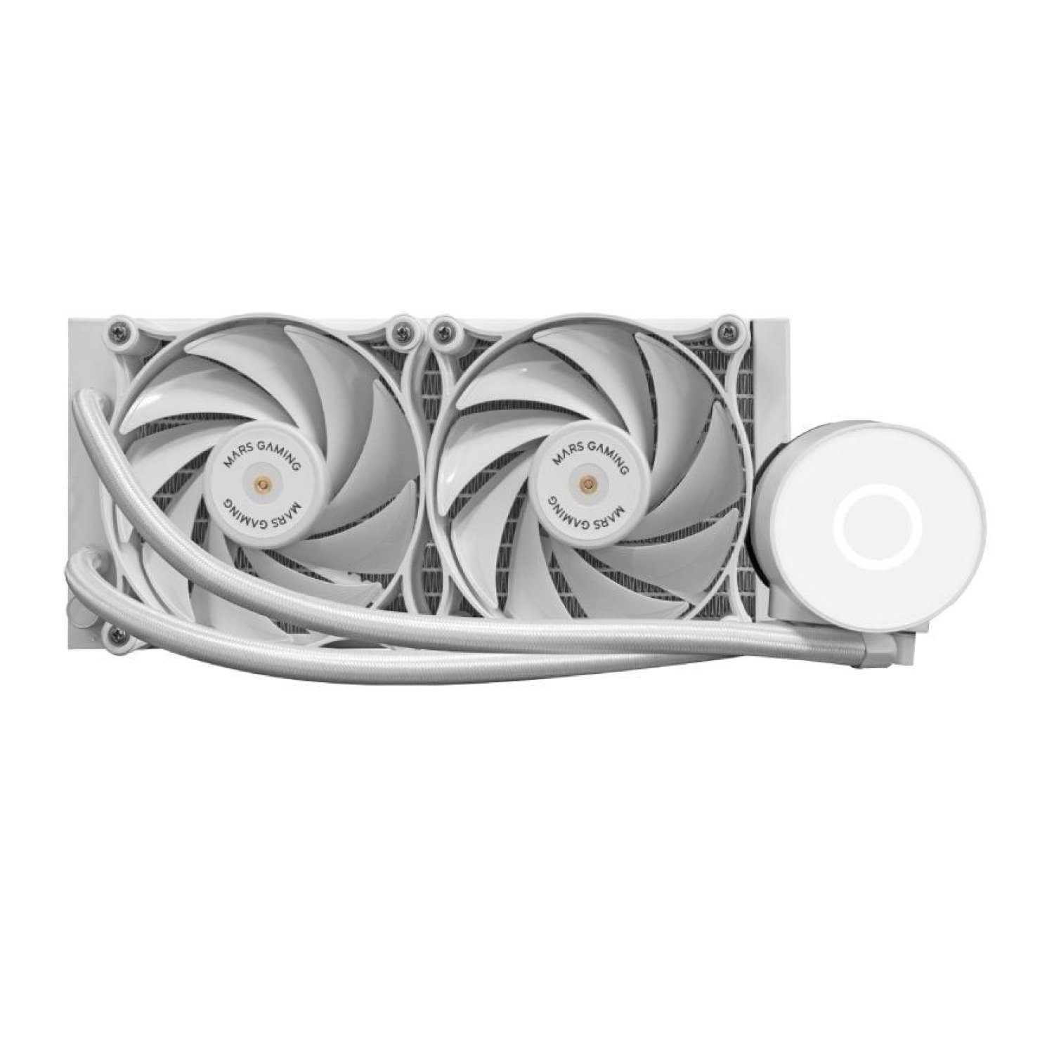 Mars Gaming ML-PRO240W · Refrigeración Líquida AIO · 240mm · Blanco