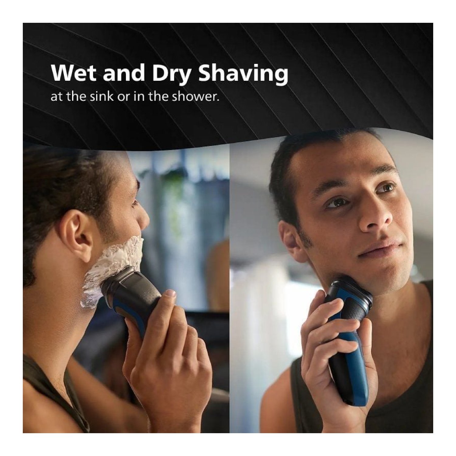 Philips S1151 · Afeitadora Wet and Dry · Batería Recargable