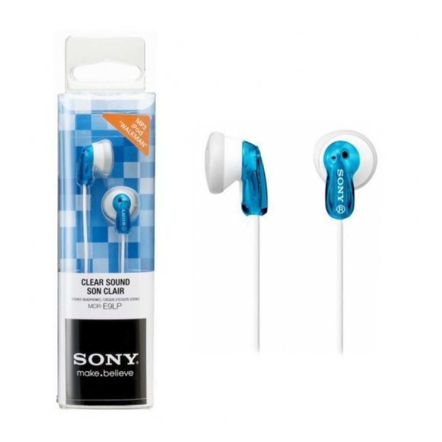 Auriculares Intrauditivos Sony MDR-E9LP/ Jack 3.5/ Azules