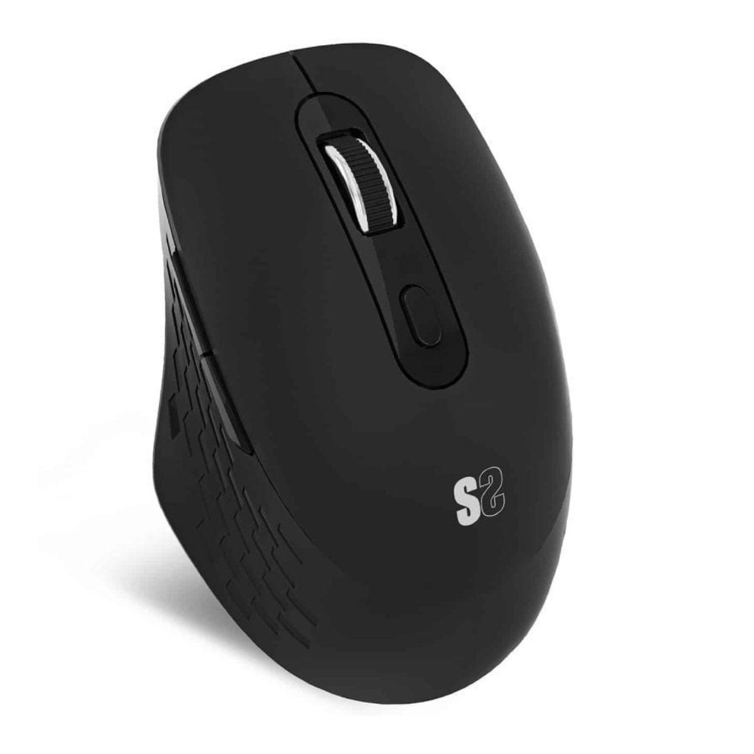 Subblim Curve Ergo · Ratón Inalámbrico Ergonómico · Batería Recargable · 1600 DPI · Negro