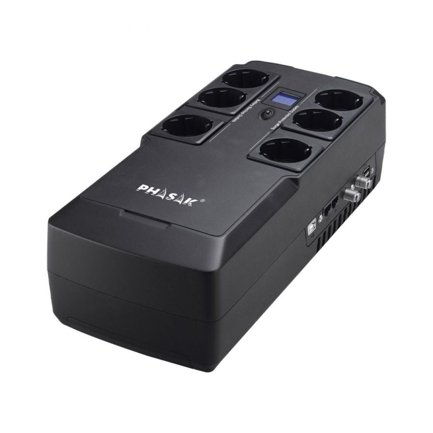 Phasak Kryptos · SAI Línea Interactiva · 800 VA · 480W · 6 Salidas