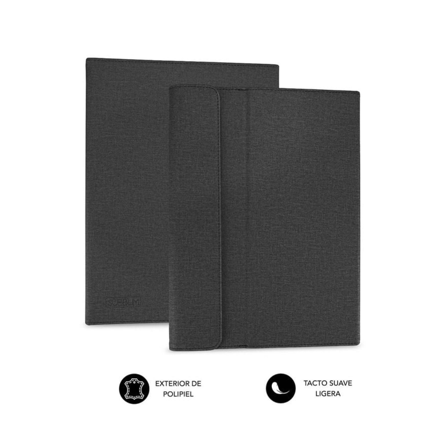 Subblim Clever Stand · Funda Tablet 9,6"-11" · Negra