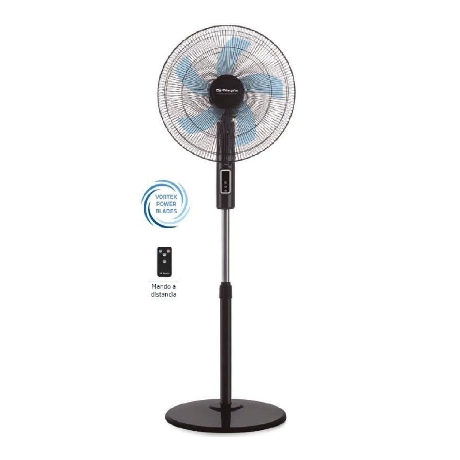 Orbegozo SF 1240 · Ventilador de Pie · 40cm · 45W · 5 Aspas · 3 Velocidades