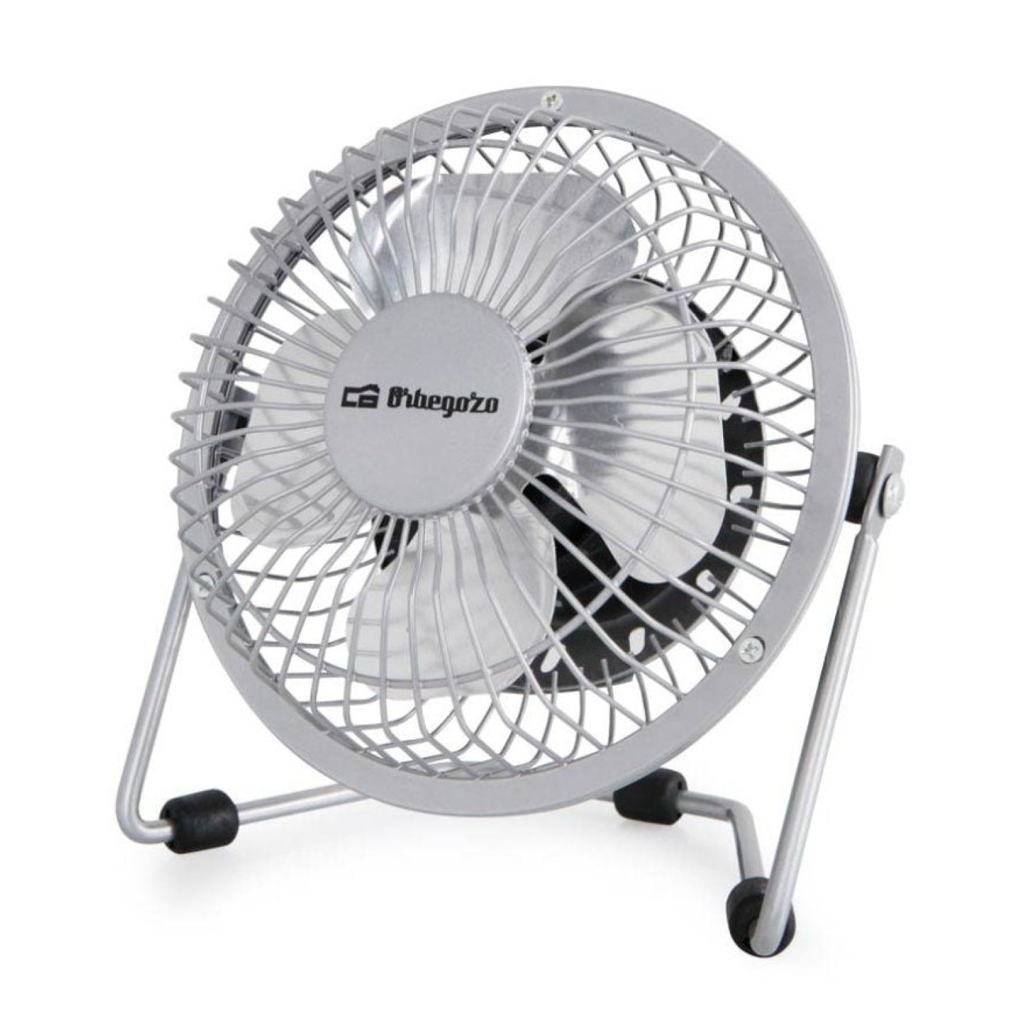 Mini Ventilador USB Orbegozo PW 1025/ Plata