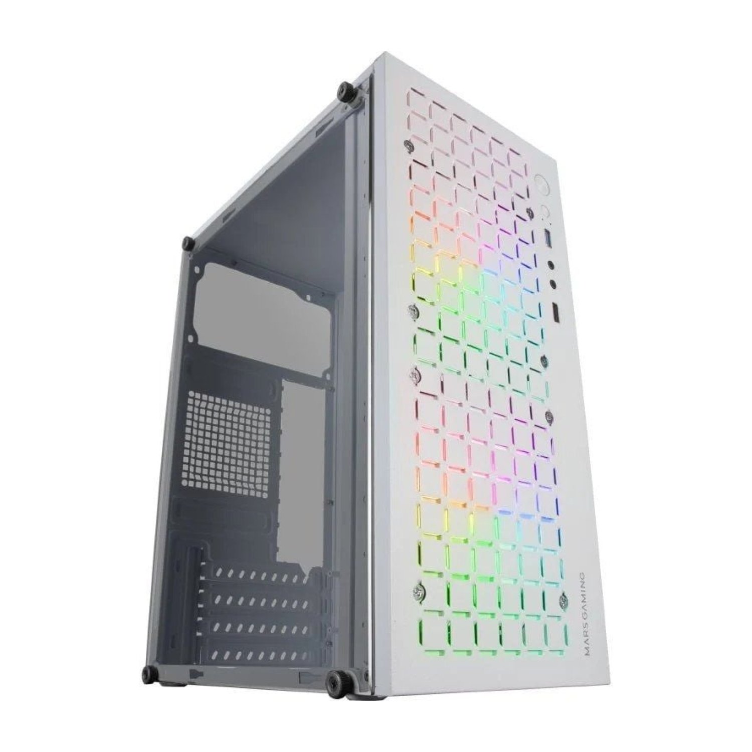 Mars Gaming MC-Core · Caja Minitorre Gaming · Blanca · ATX