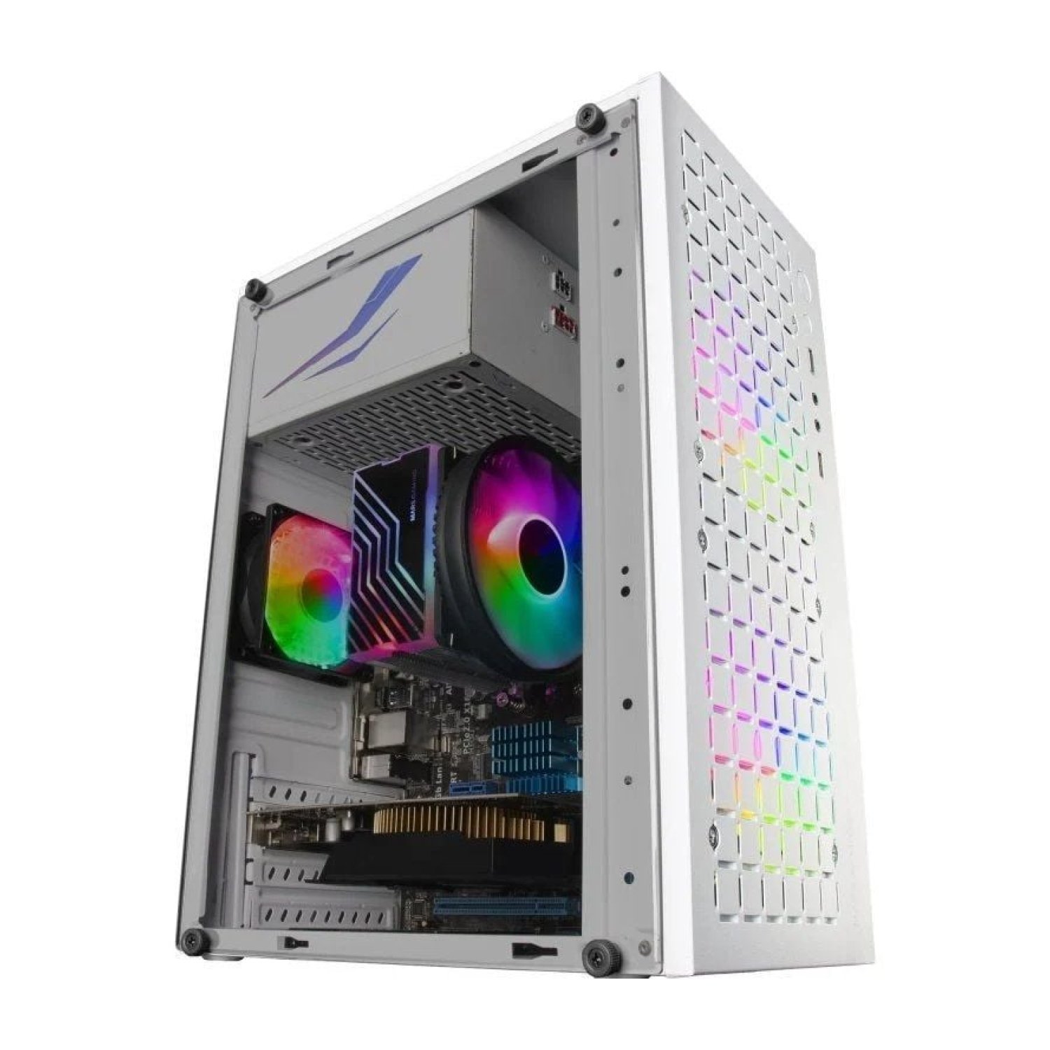 Mars Gaming MC-Core · Caja Minitorre Gaming · Blanca · ATX