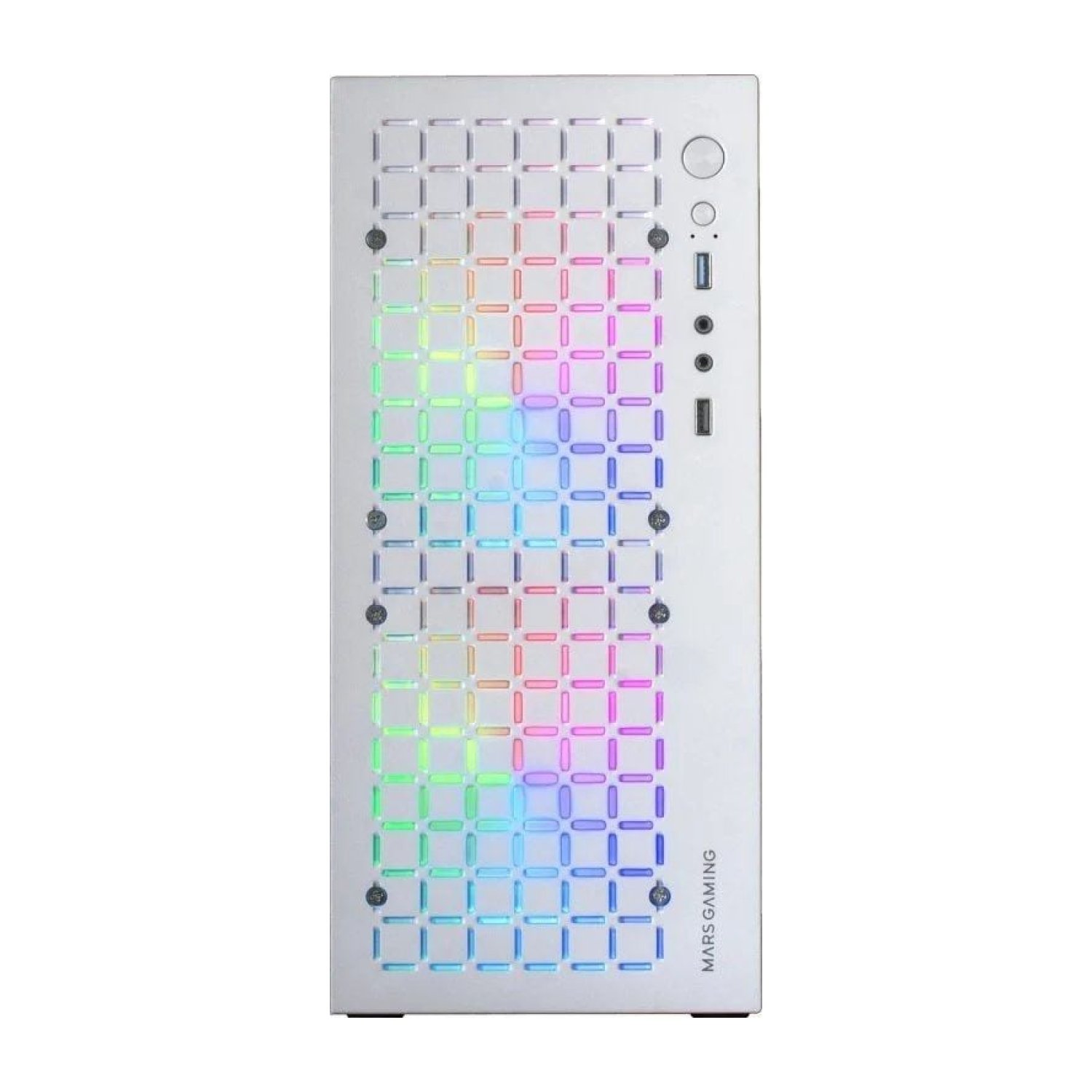 Mars Gaming MC-Core · Caja Minitorre Gaming · Blanca · ATX