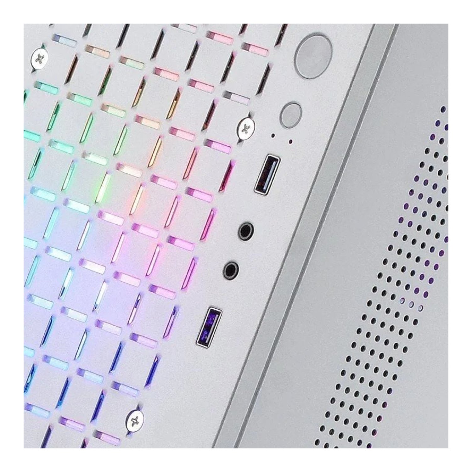 Mars Gaming MC-Core · Caja Minitorre Gaming · Blanca · ATX