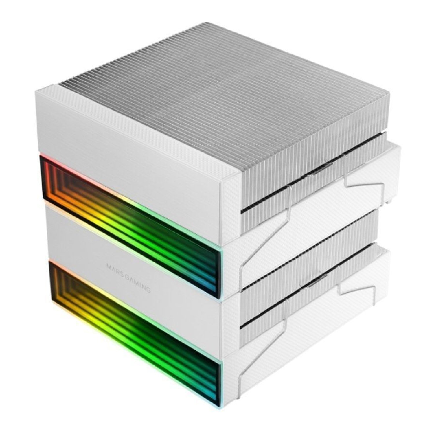 Mars Gaming MCPU-X26 · Disipador con Ventilador · 12cm · Blanco