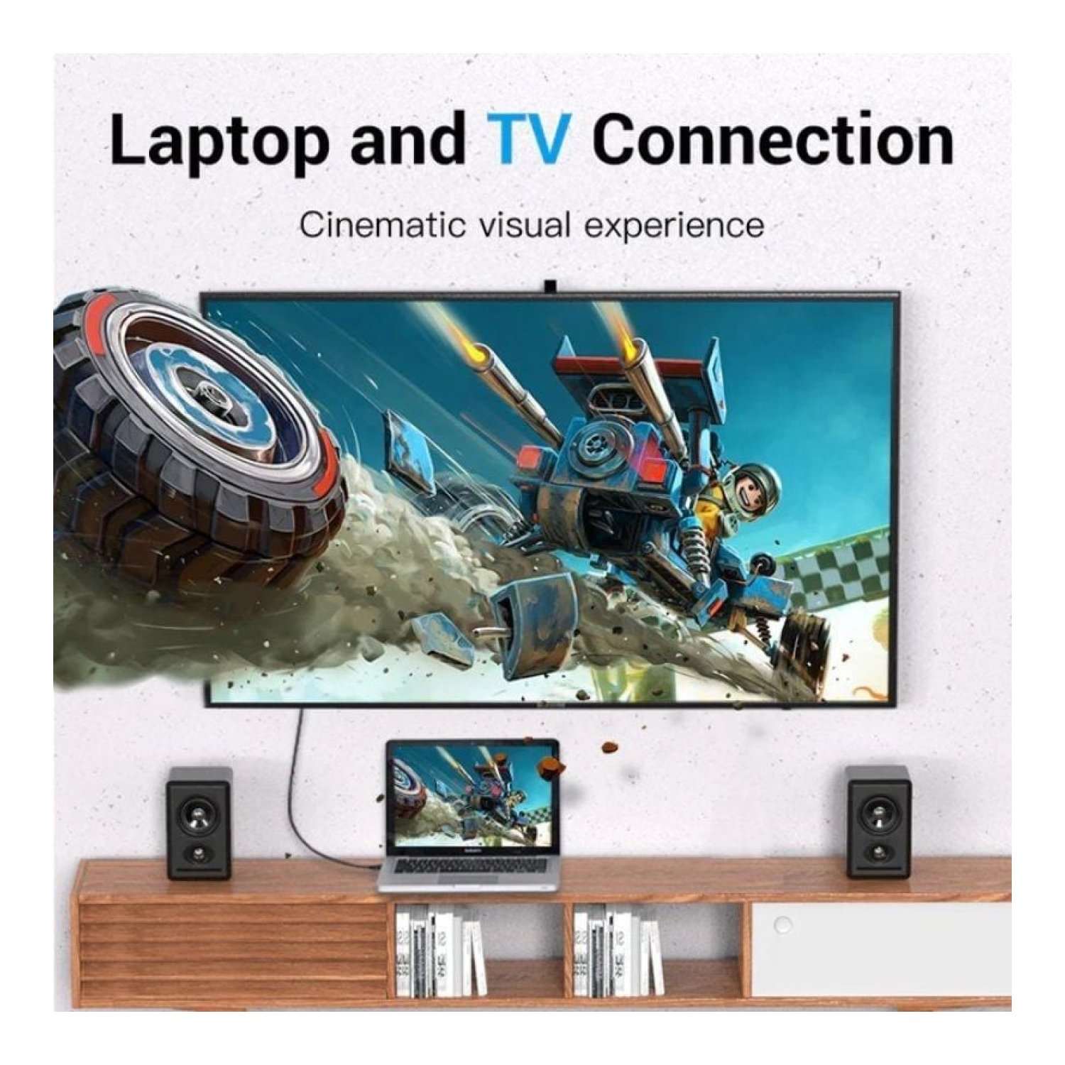 Vention Cable Mini DisplayPort a HDMI · 2m · Negro