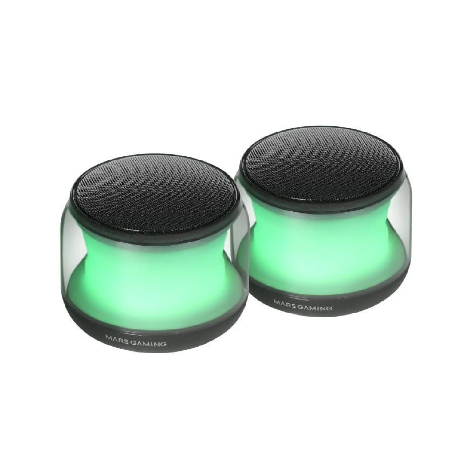 Mars Gaming MS-AURA · Altavoces Bluetooth 2.0 · 15W · Negro