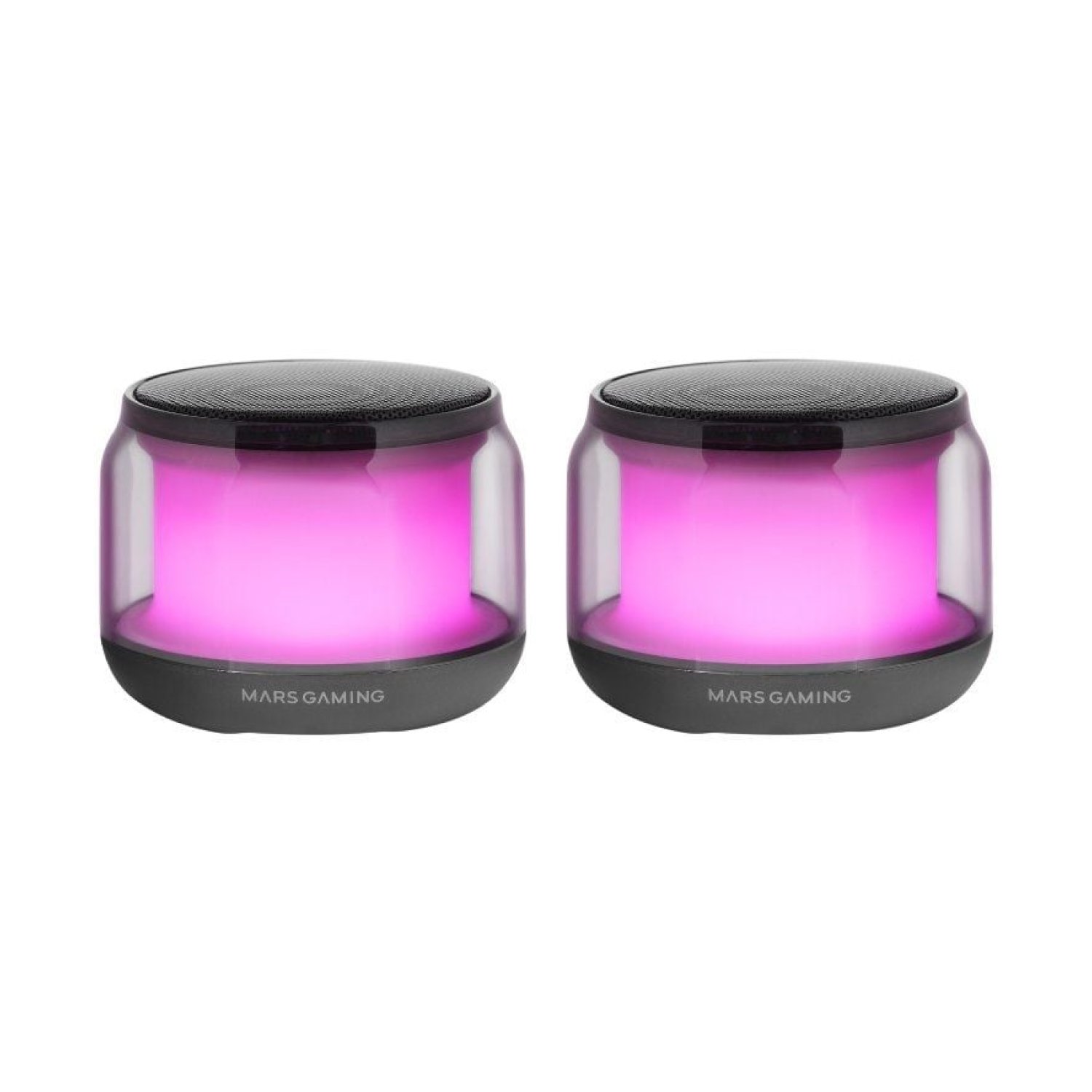 Mars Gaming MS-AURA · Altavoces Bluetooth 2.0 · 15W · Negro