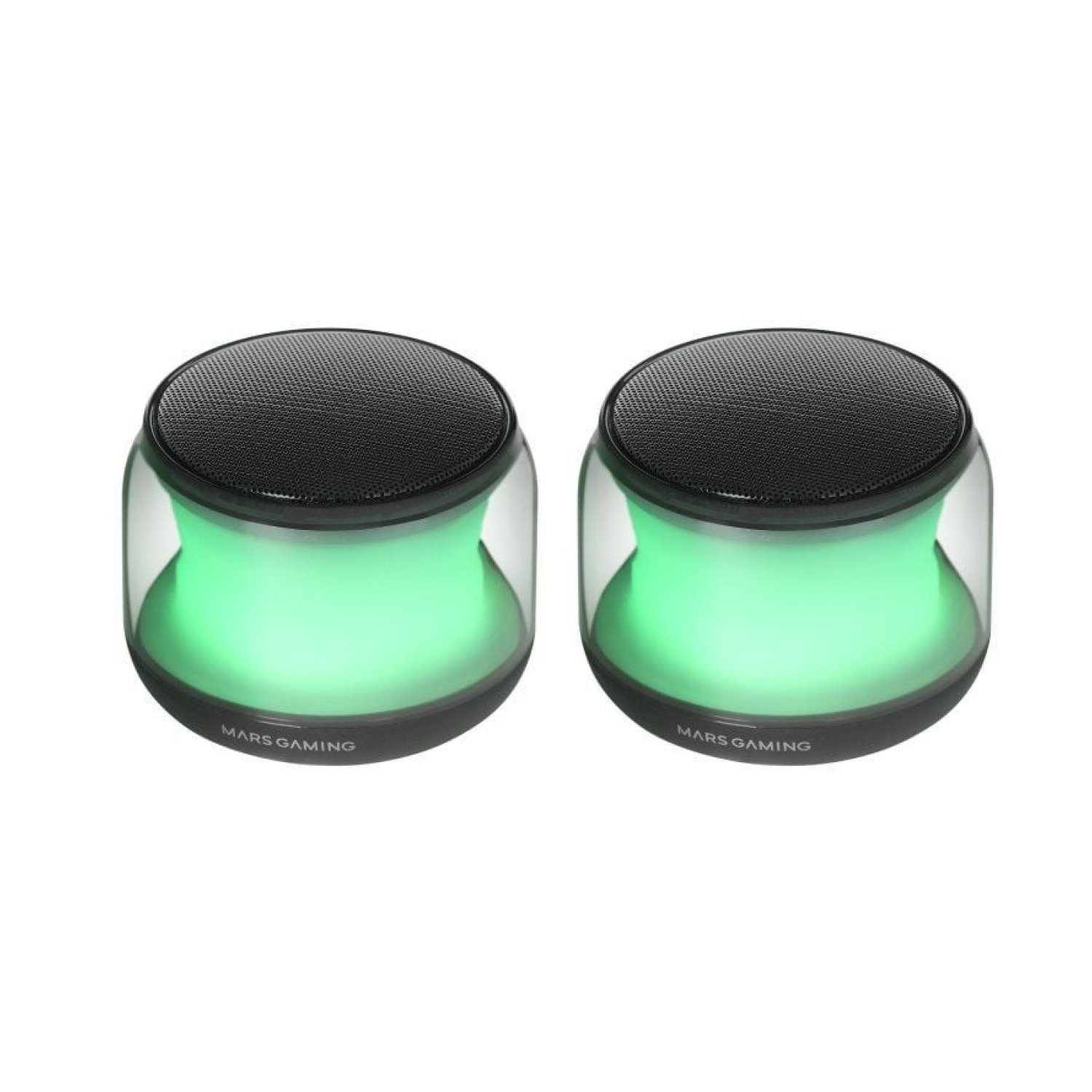 Mars Gaming MS-AURA · Altavoces Bluetooth 2.0 · 15W · Negro