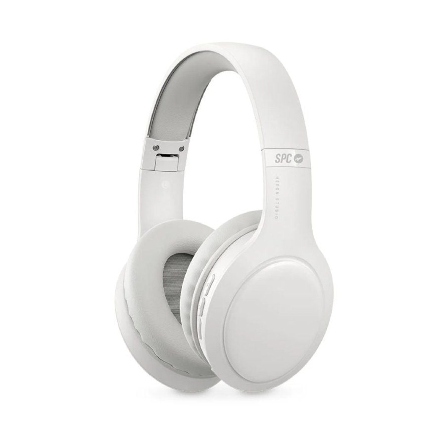 SPC Heron Studio · Auriculares Inalámbricos · Bluetooth · Micrófono · Blancos