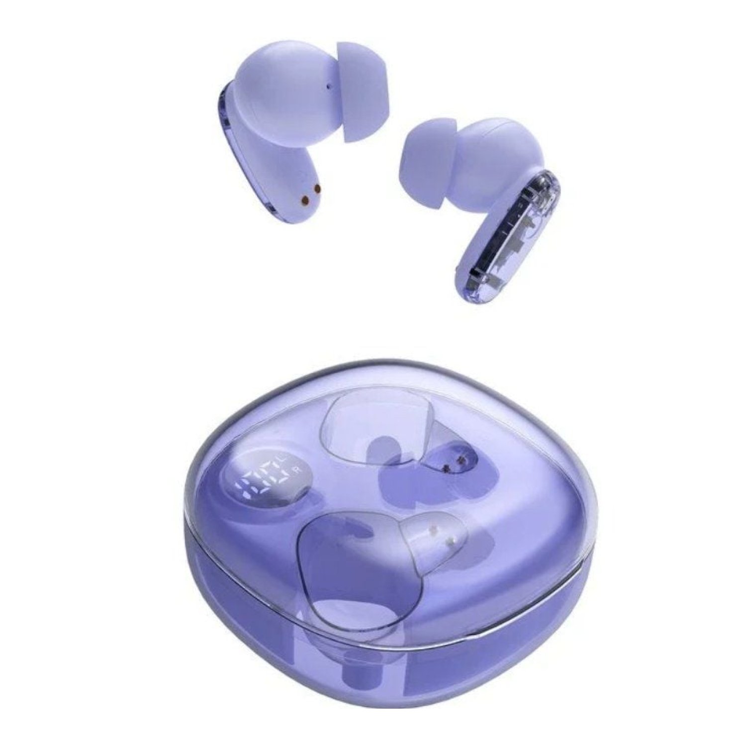 Mars Gaming MHIB2 · Auriculares Bluetooth · Autonomía 7h · Con Estuche de Carga · Morados