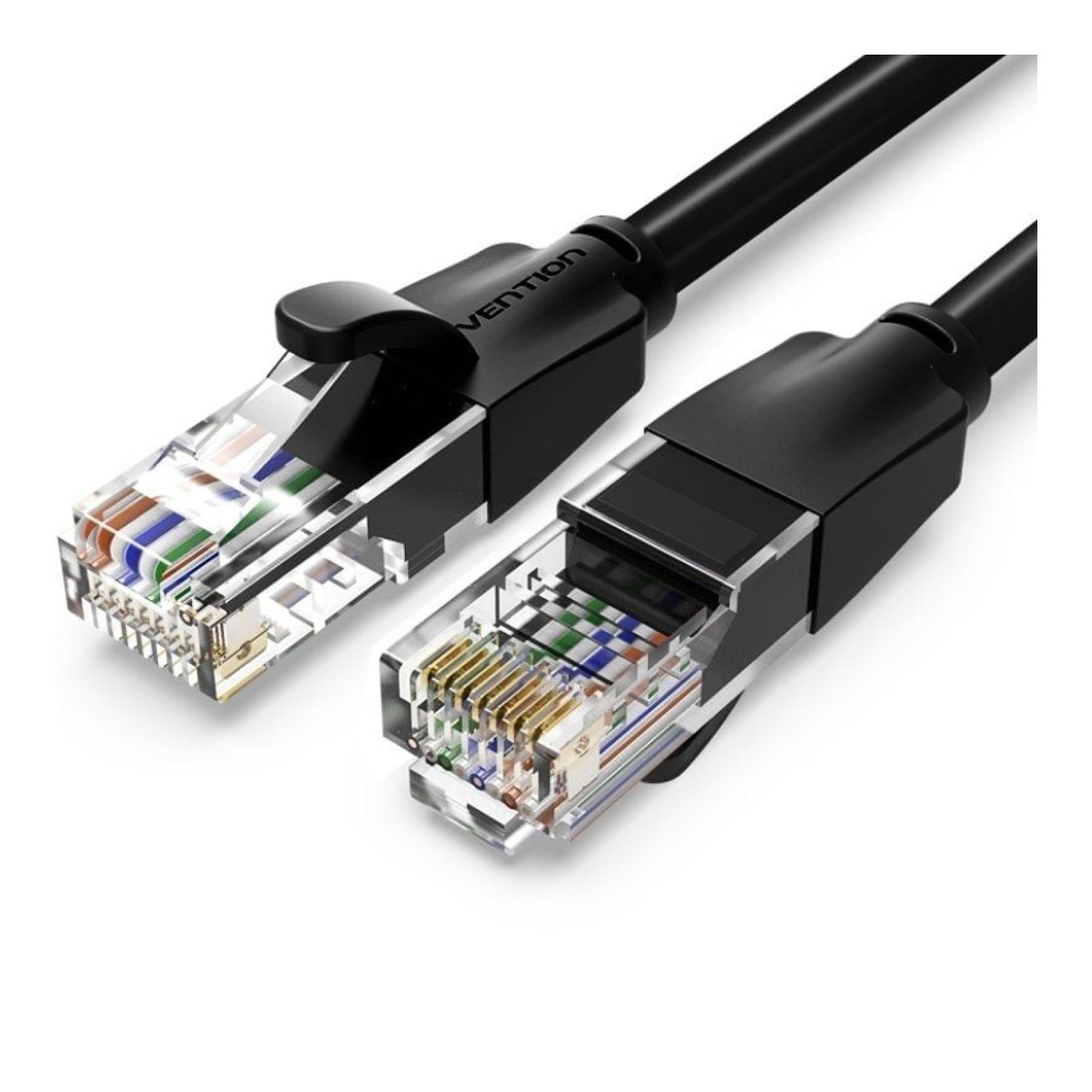 Vention Cable Red RJ45 UTP Cat.6 · 25m · Negro