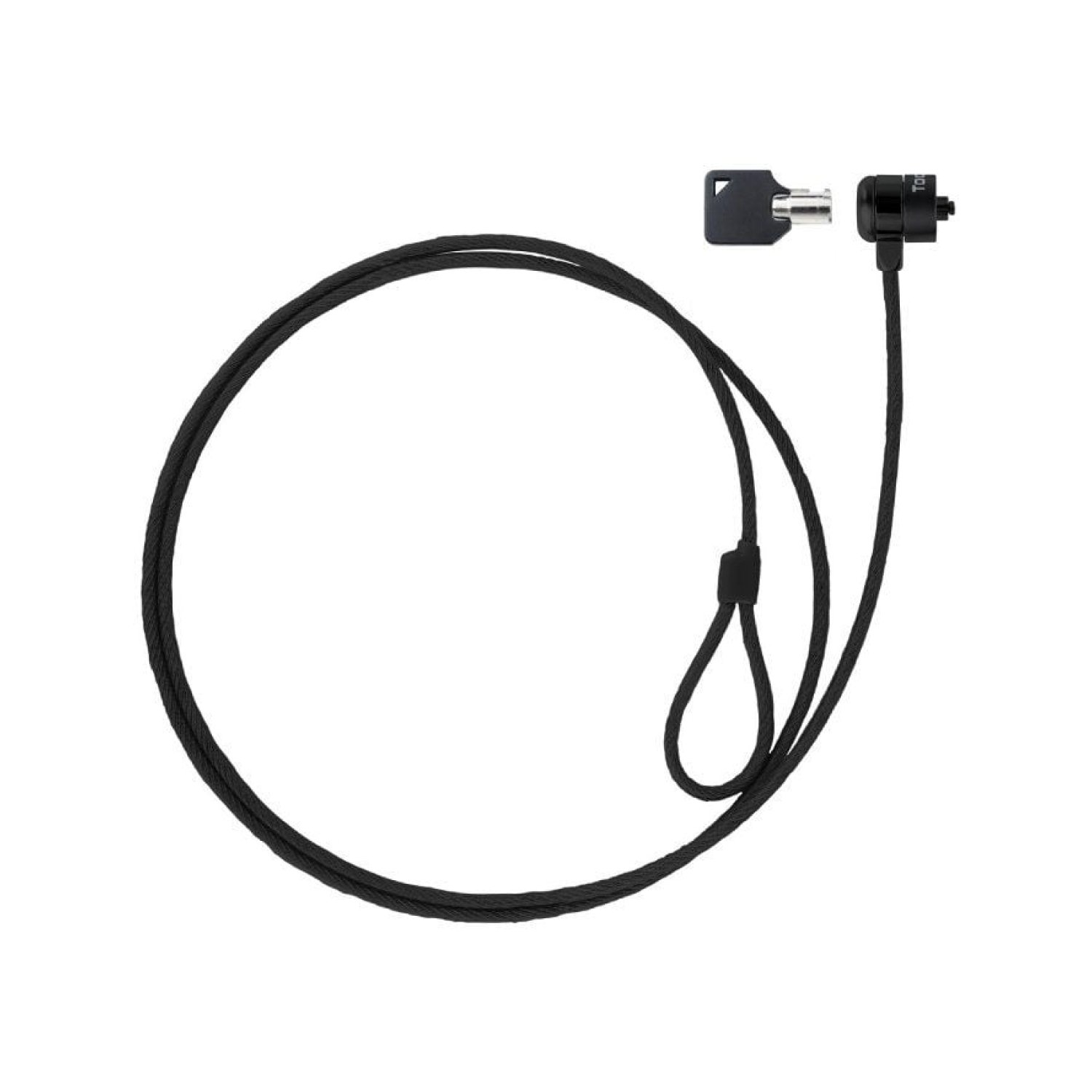 TooQ Cable de Seguridad para Portátiles · 1,5m · Candado Keyed